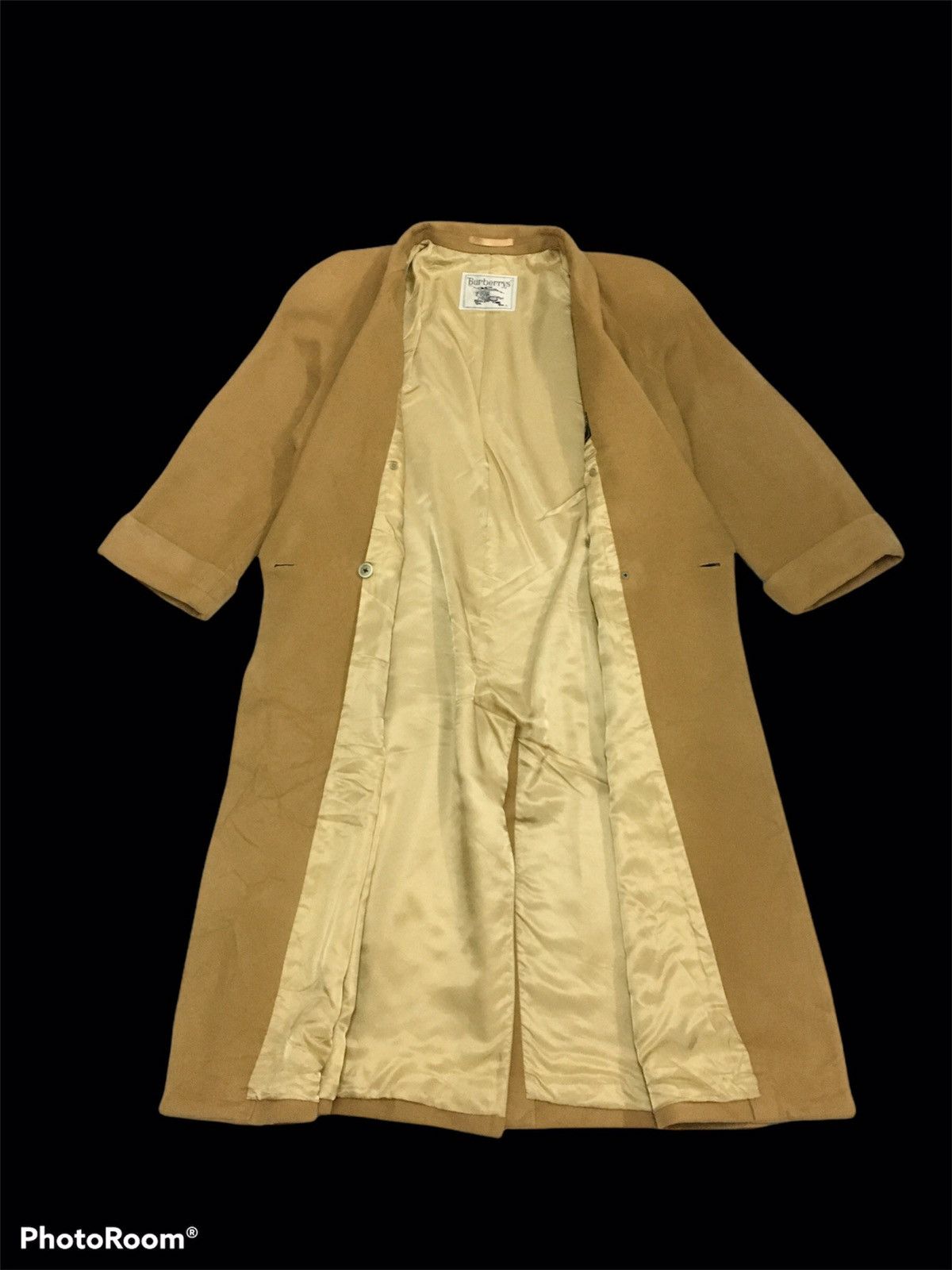 Burberry Vintage Burberrys Wool and Cashmere Long Coat Size US L / EU 52-54 / 3 - 6 Thumbnail