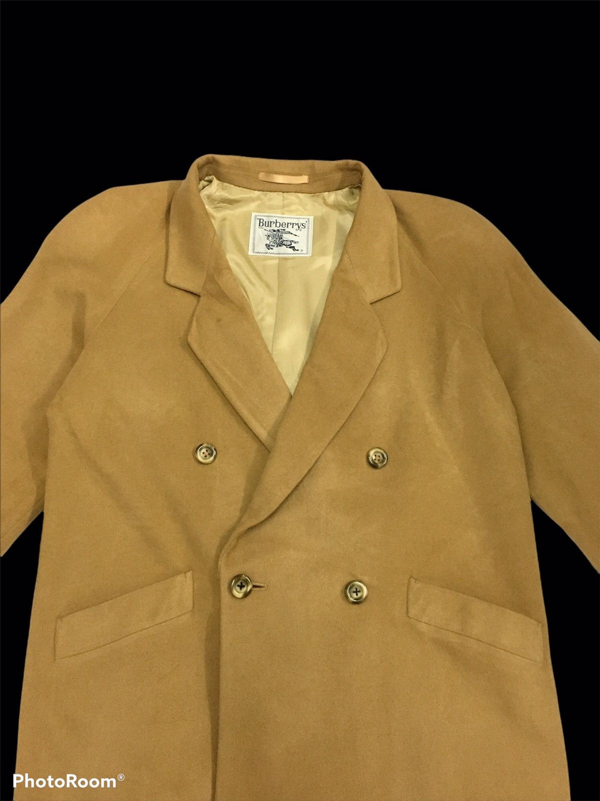 Burberry Vintage Burberrys Wool and Cashmere Long Coat Size US L / EU 52-54 / 3 - 3 Thumbnail