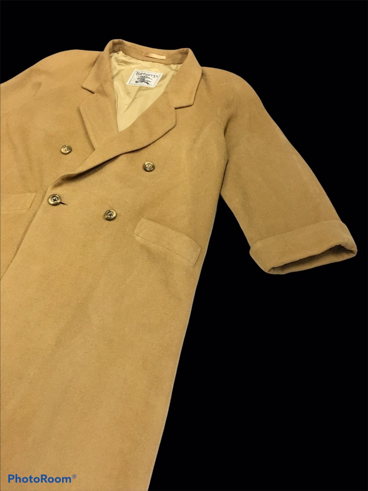 Burberry Vintage Burberrys Wool and Cashmere Long Coat Size US L / EU 52-54 / 3 - 5 Thumbnail