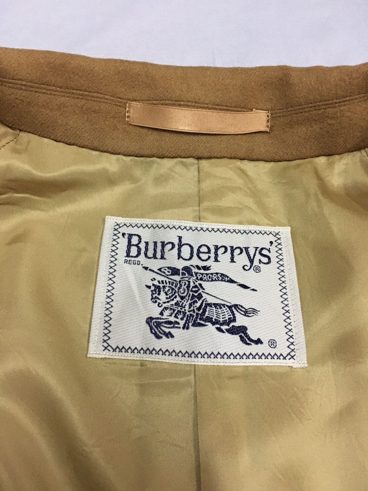 Burberry Vintage Burberrys Wool and Cashmere Long Coat Size US L / EU 52-54 / 3 - 7 Thumbnail