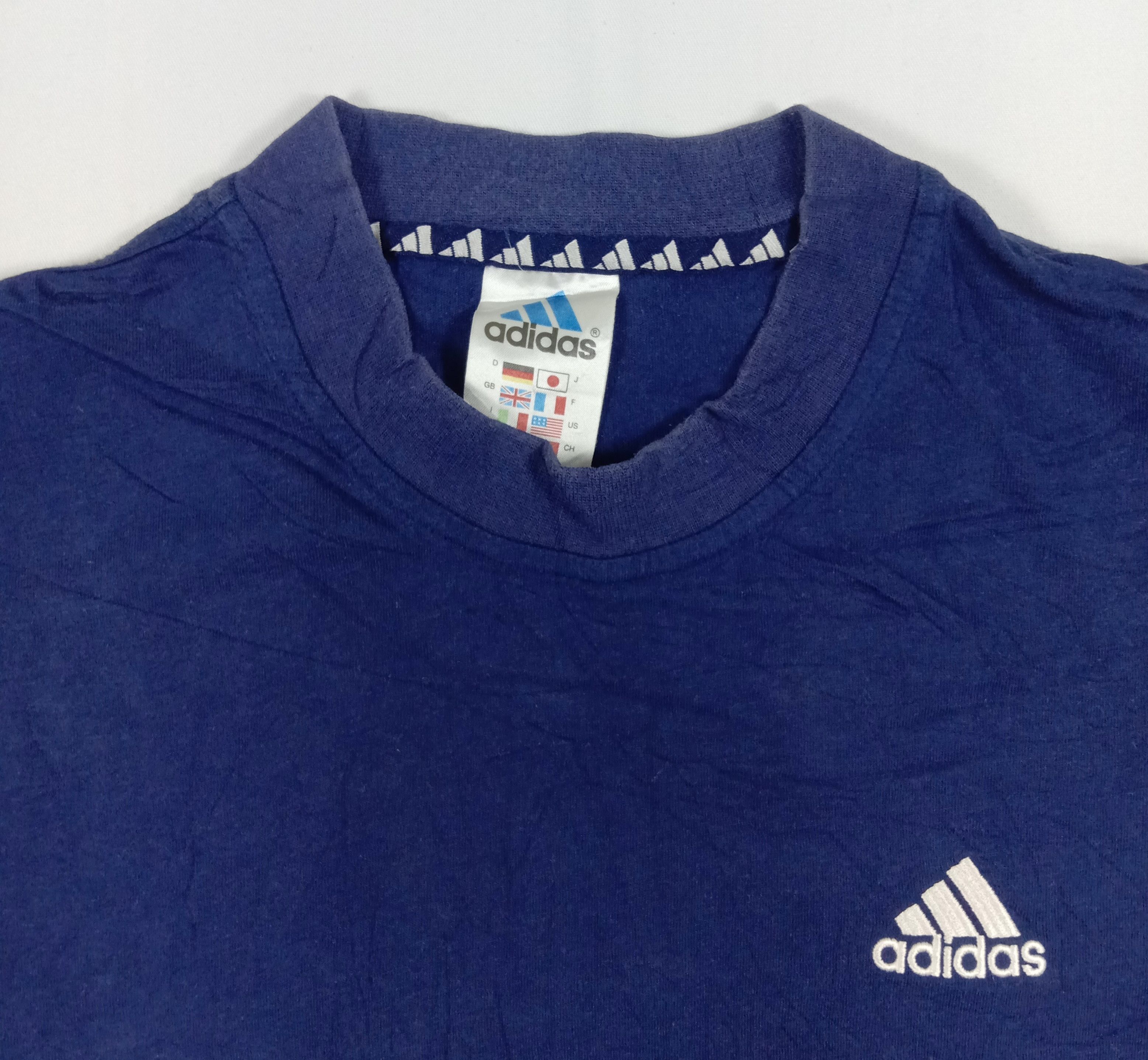 Adidas Vintage Adidas T Shirt Size US M / EU 48-50 / 2 - 2 Thumbnail