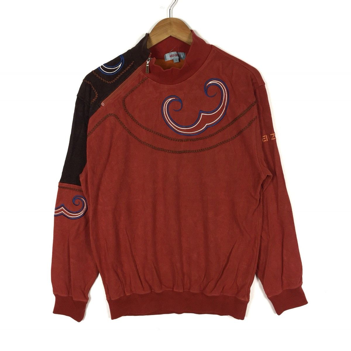 Kenzo Kenzo jeans sweatshirt casual jumper Sweatshirt Size US L / EU 52-54 / 3 - 1 Thumbnail