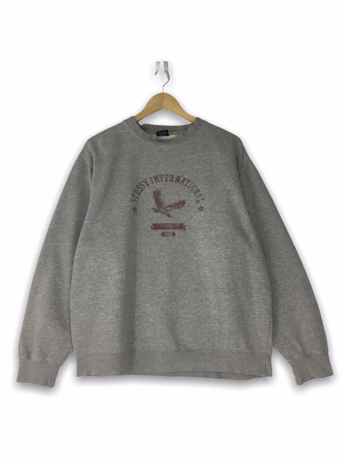 Stussy × Vintage Rare Vintage Stussy Eagles sweatshirt jumper Size US M / EU 48-50 / 2 - 1 Thumbnail