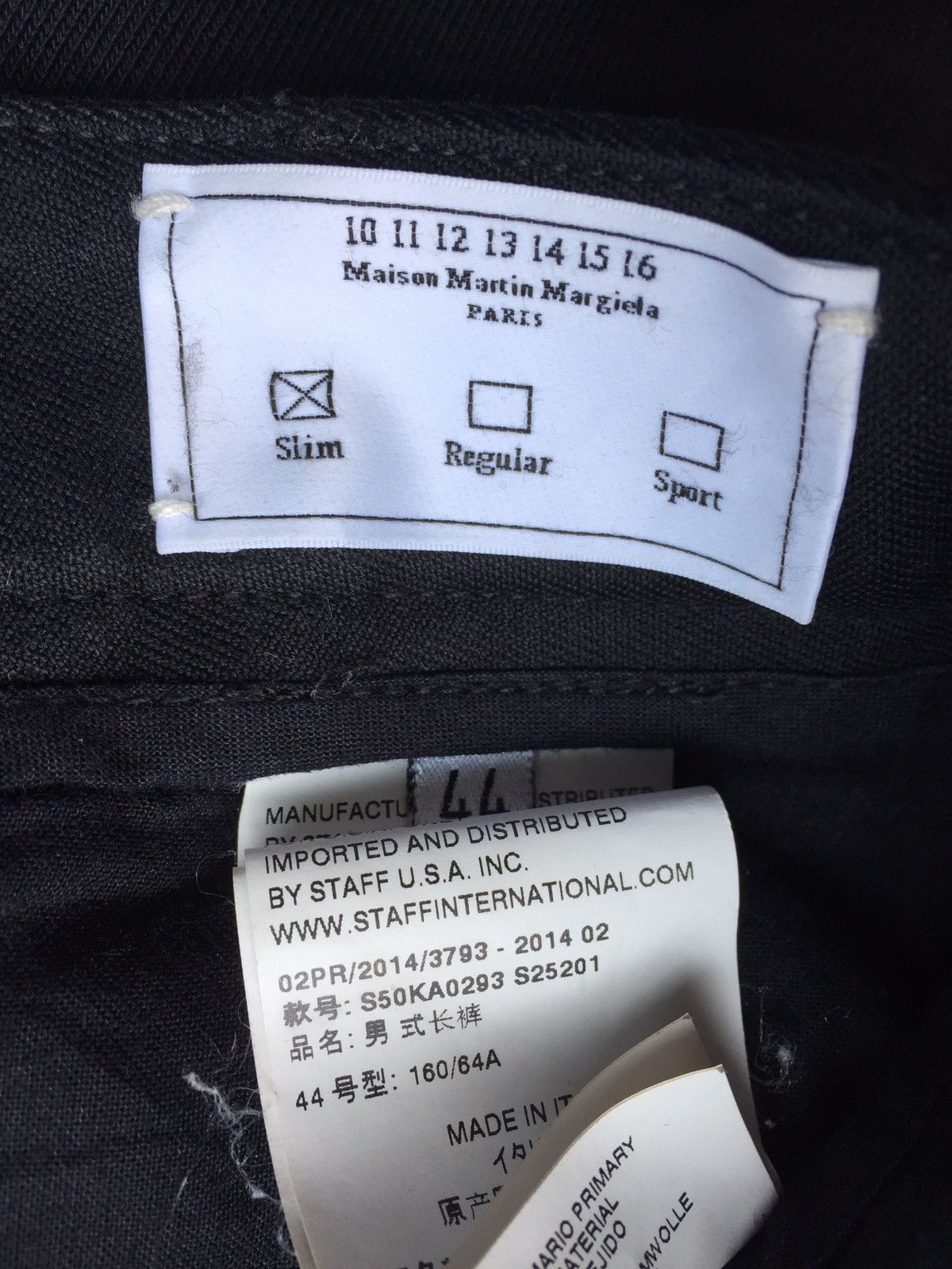 Maison Margiela AW14 MMM 10 Slim jersey Dart pants Size US 30 / EU 46 - 7 Thumbnail