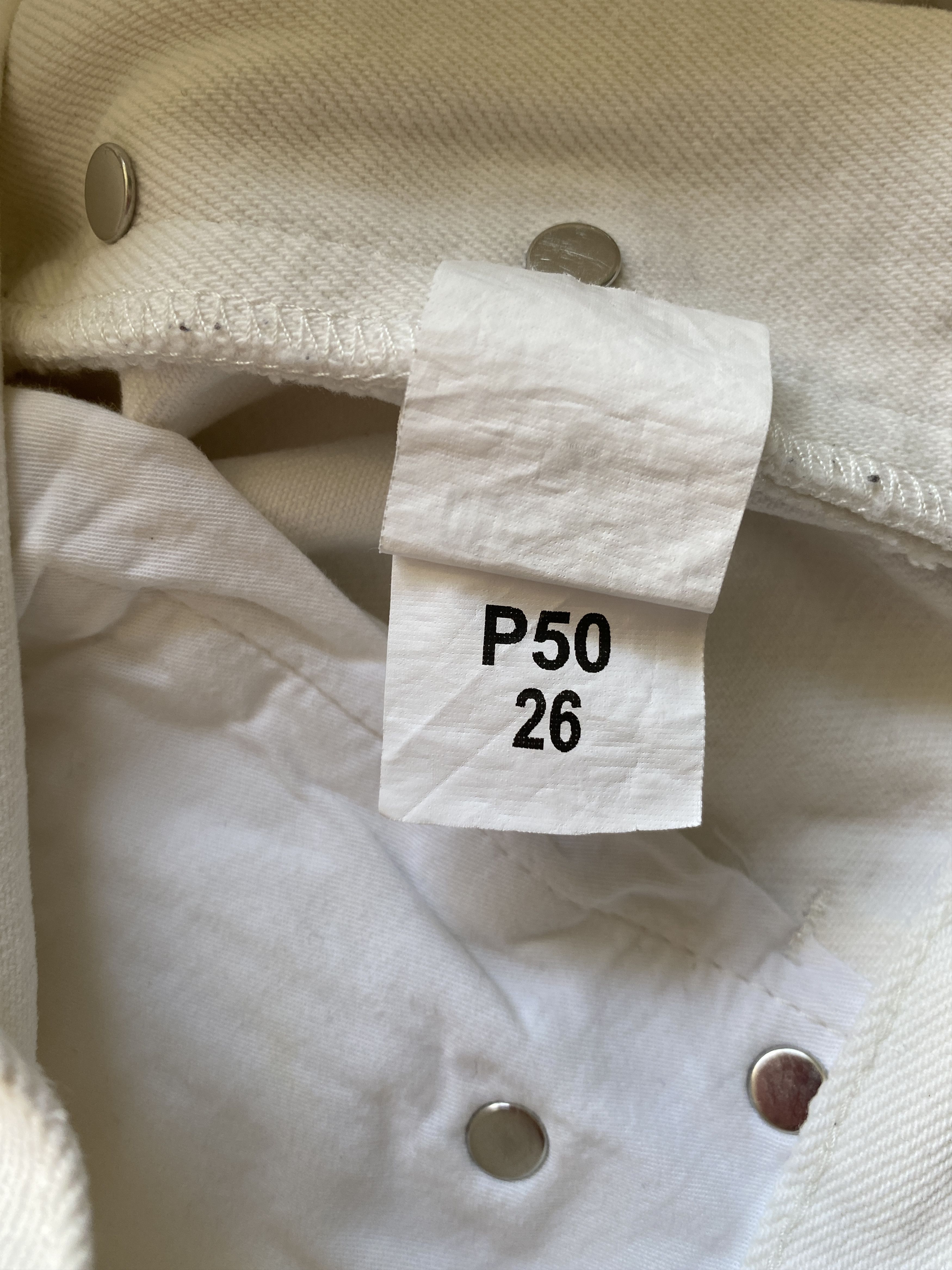 Balenciaga ⚡️QUICK SALE⚡️SAMPLE Balenciaga by Demna White Jeans Denim Size 28" / US 6 / IT 42 - 5 Thumbnail