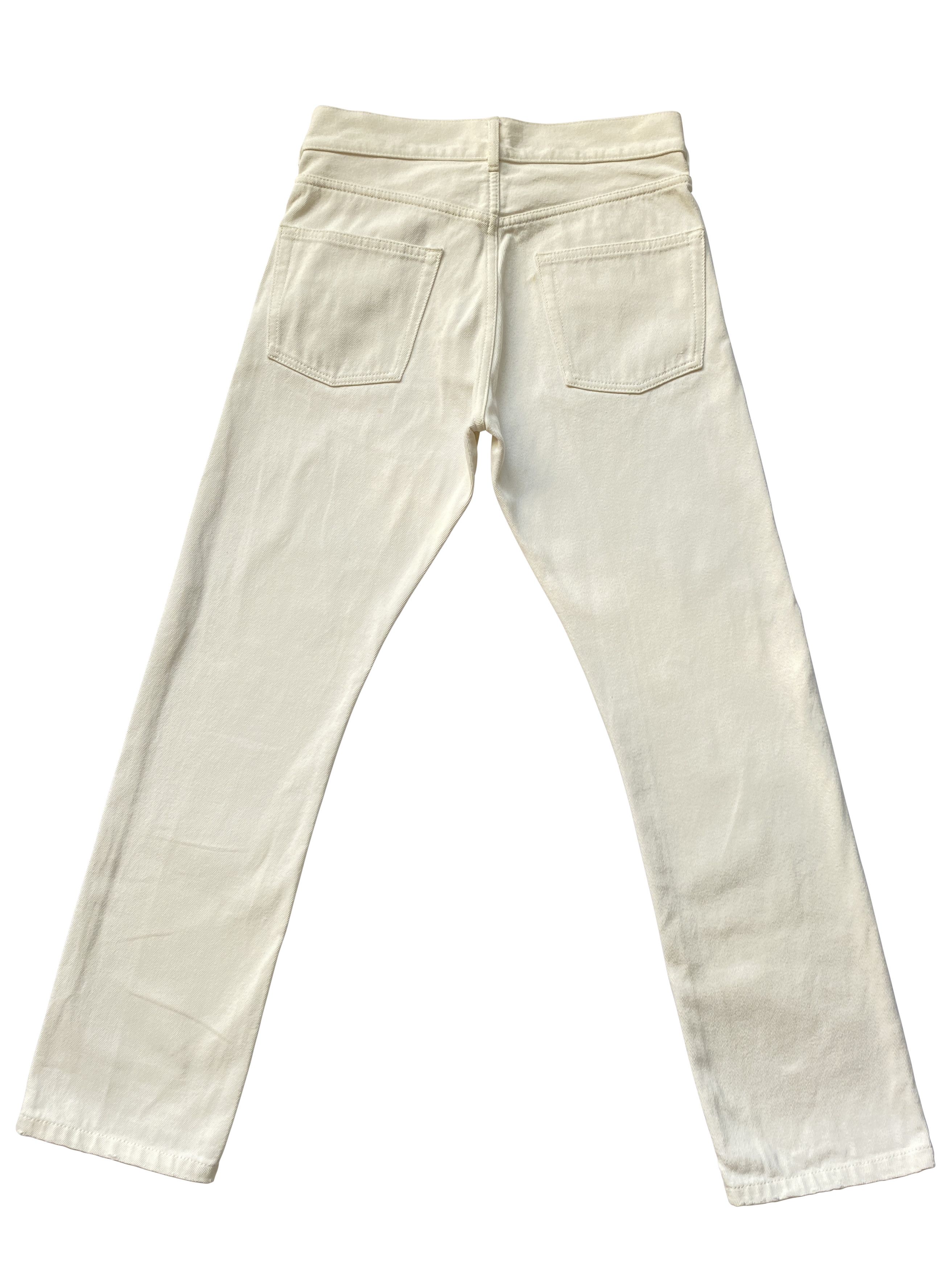 Balenciaga ⚡️QUICK SALE⚡️SAMPLE Balenciaga by Demna White Jeans Denim Size 28" / US 6 / IT 42 - 2 Thumbnail