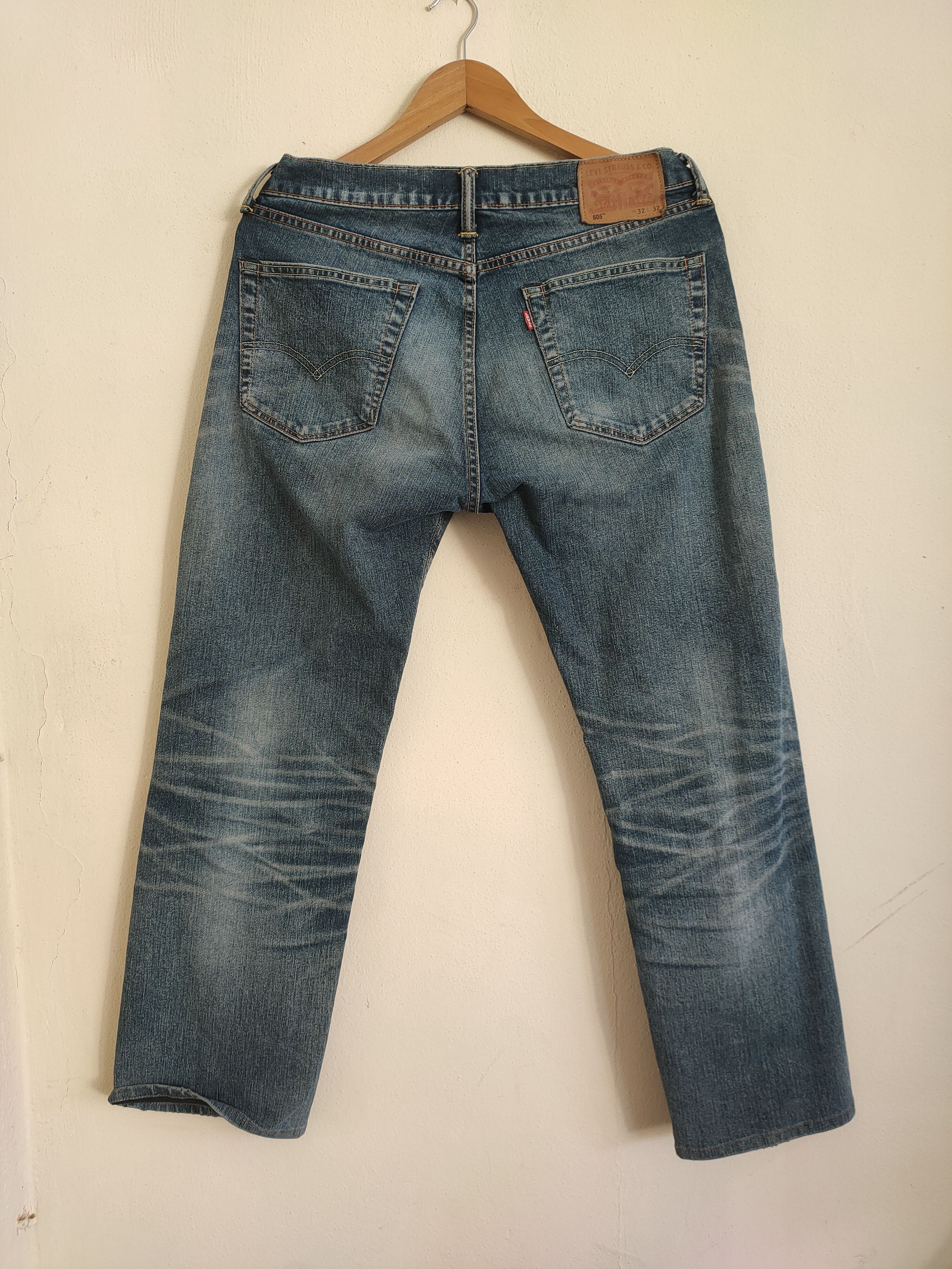 Levi's × Vintage Vintage Levi's 505 Nice Design Jeans Size US 32 / EU 48 - 2 Thumbnail