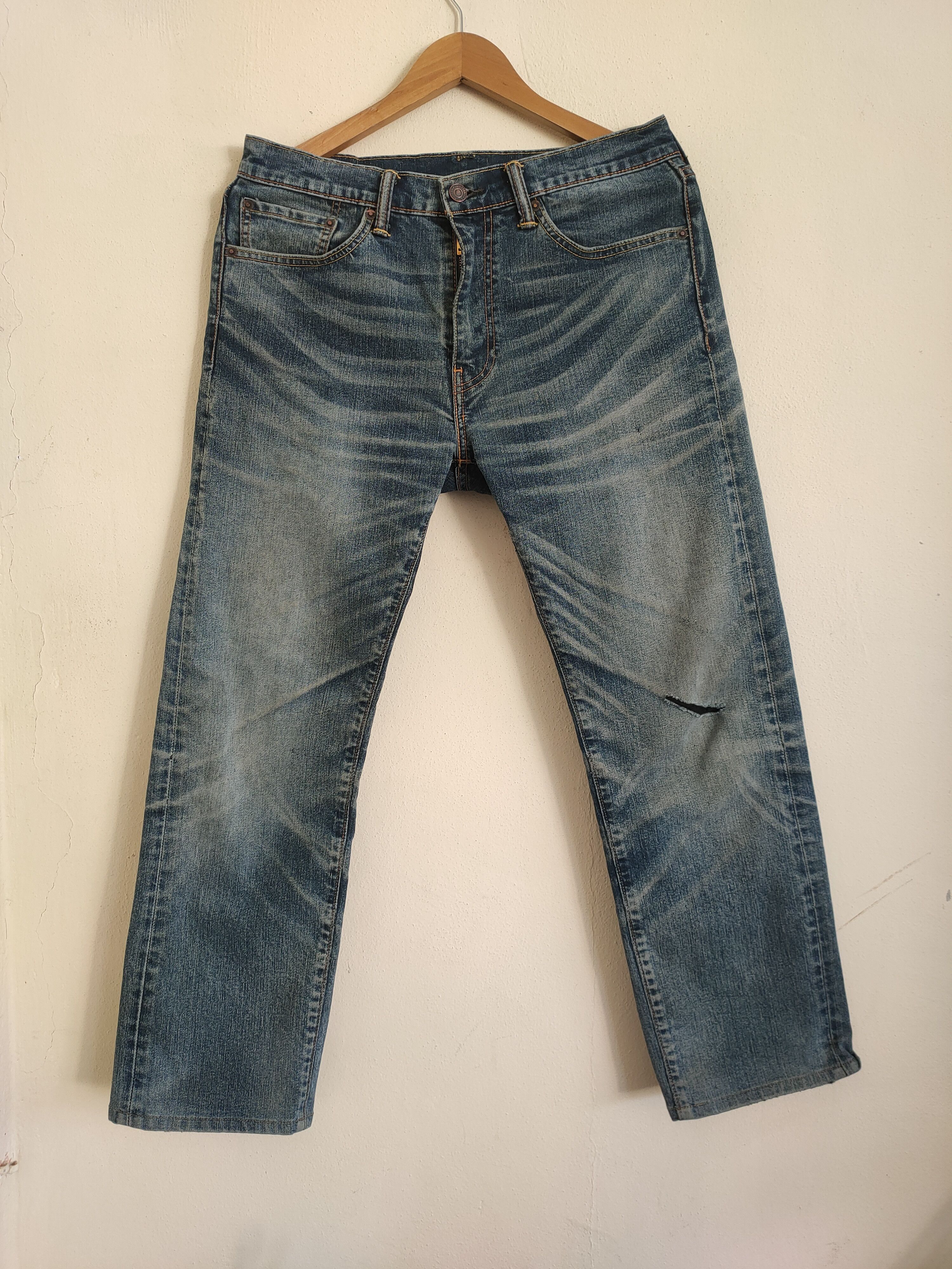 Levi's × Vintage Vintage Levi's 505 Nice Design Jeans Size US 32 / EU 48 - 1 Thumbnail