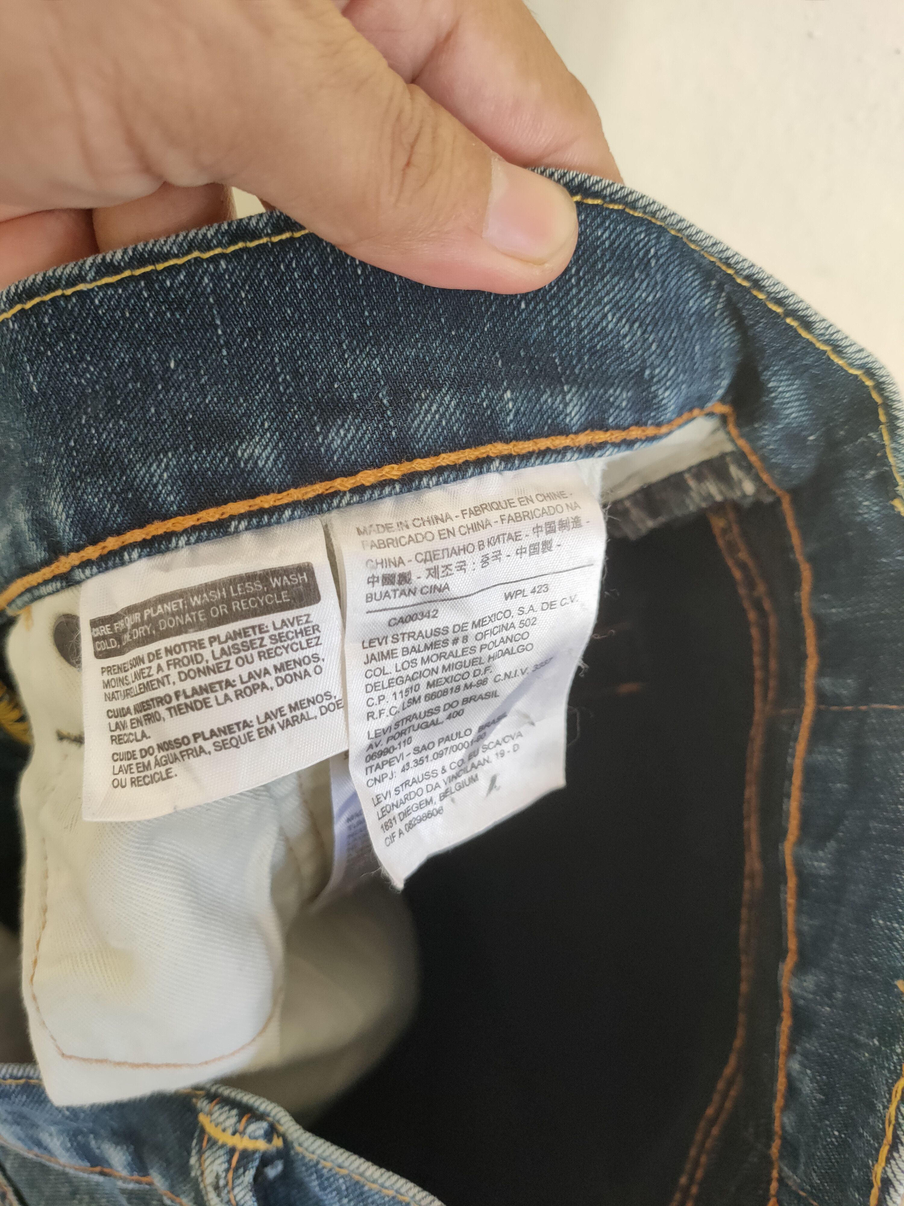 Levi's × Vintage Vintage Levi's 505 Nice Design Jeans Size US 32 / EU 48 - 12 Thumbnail