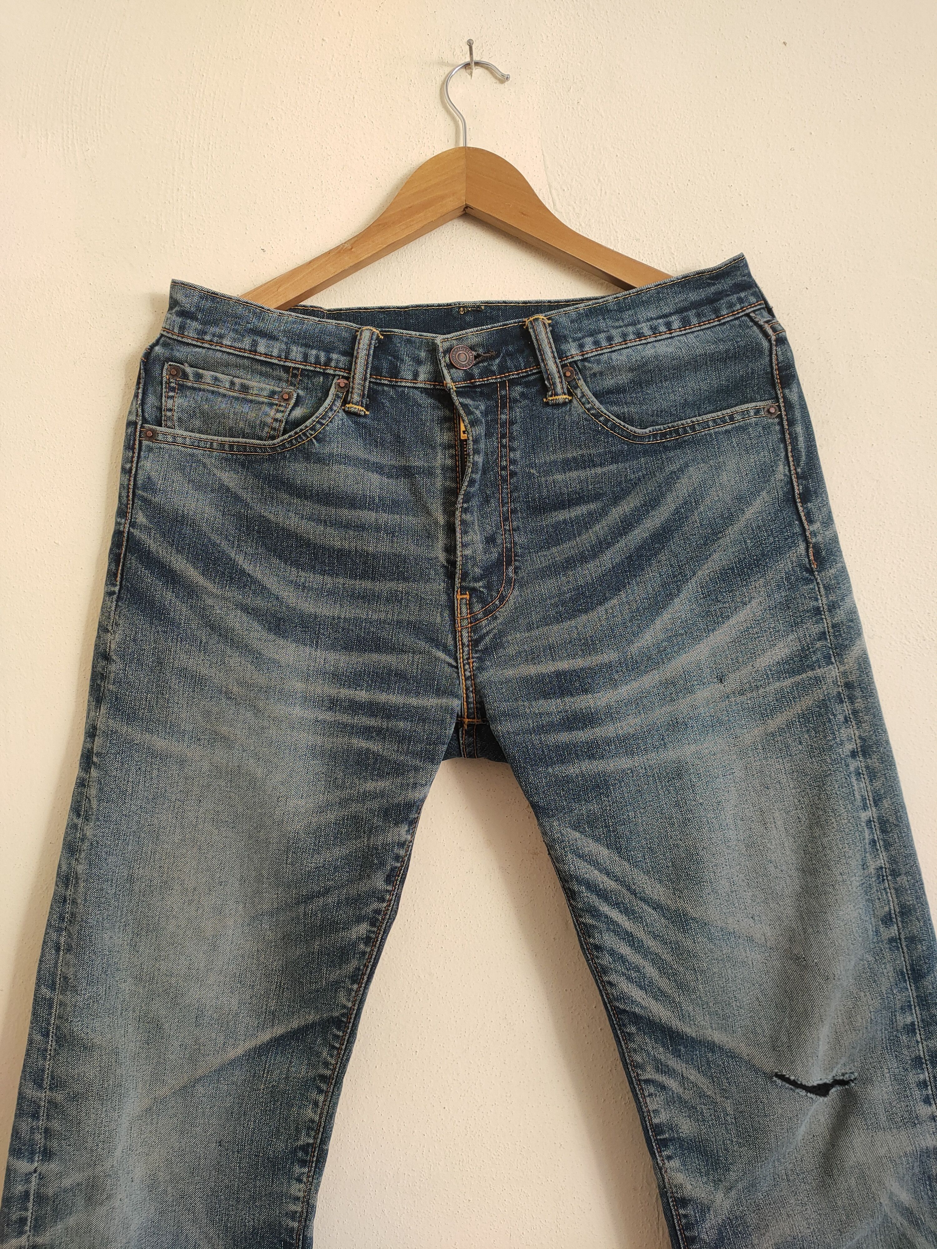 Levi's × Vintage Vintage Levi's 505 Nice Design Jeans Size US 32 / EU 48 - 3 Thumbnail