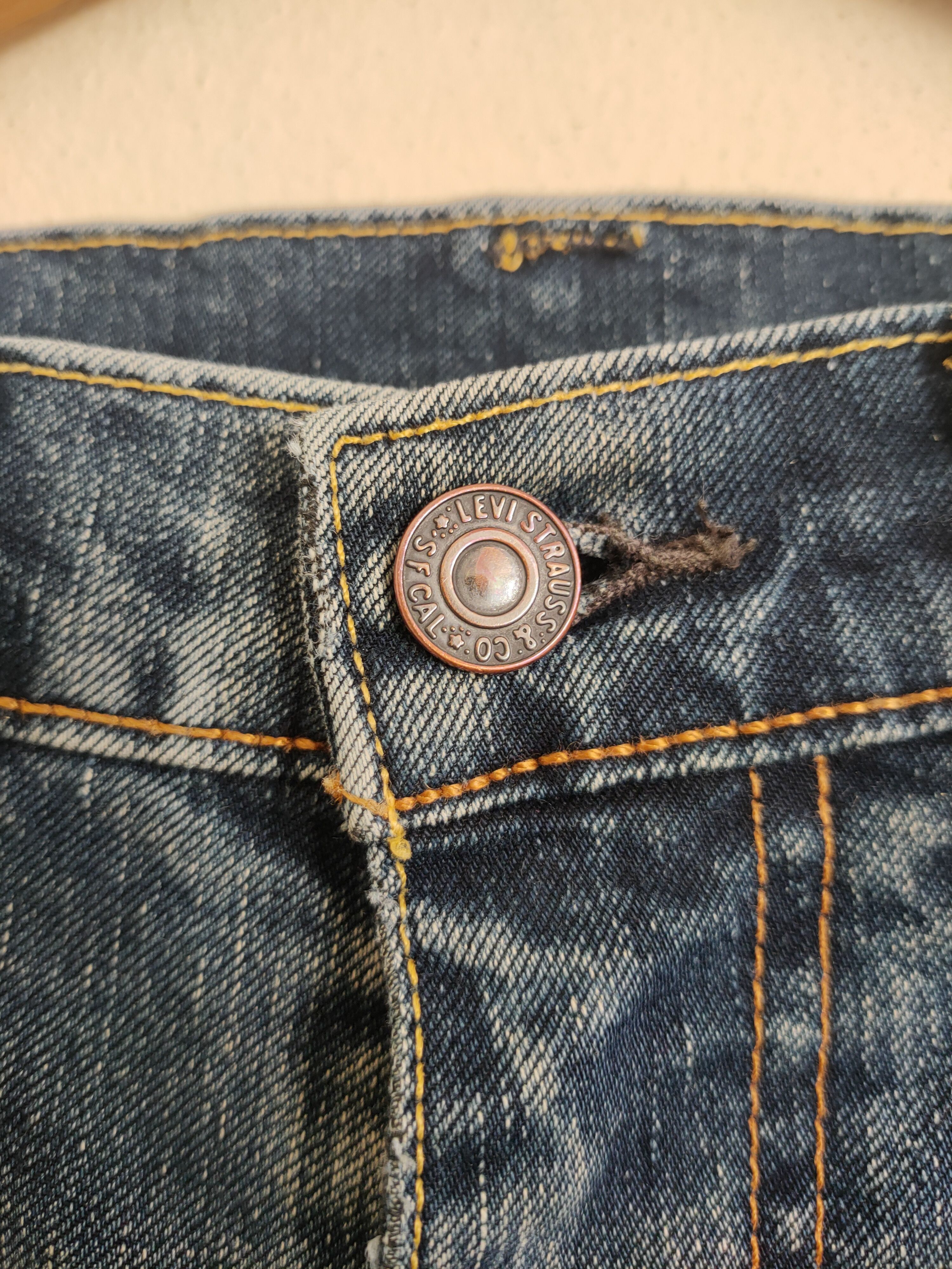 Levi's × Vintage Vintage Levi's 505 Nice Design Jeans Size US 32 / EU 48 - 8 Thumbnail