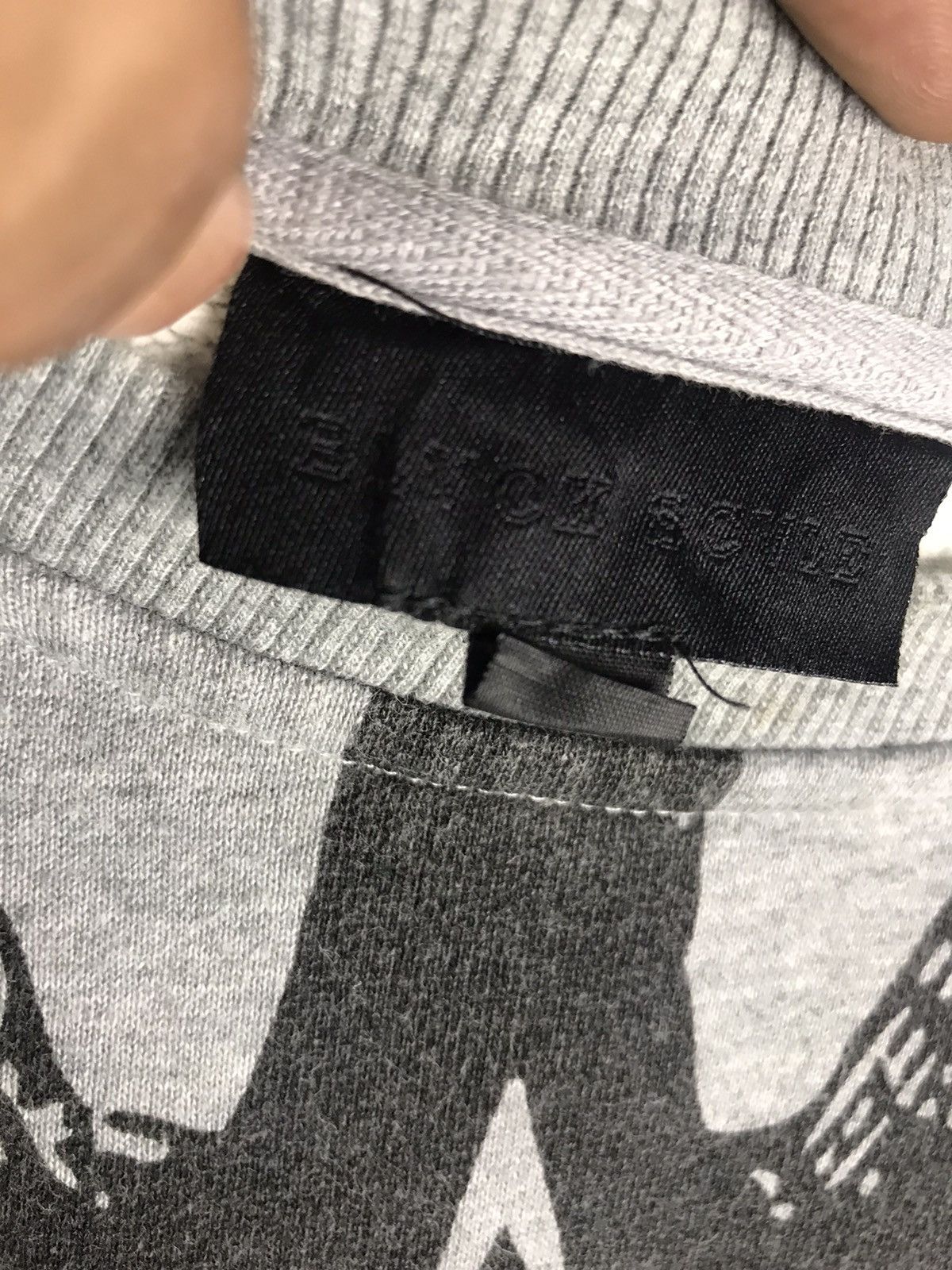 Japanese Brand Overprint printed sweatshirt by black scale Size US M / EU 48-50 / 2 - 4 Thumbnail
