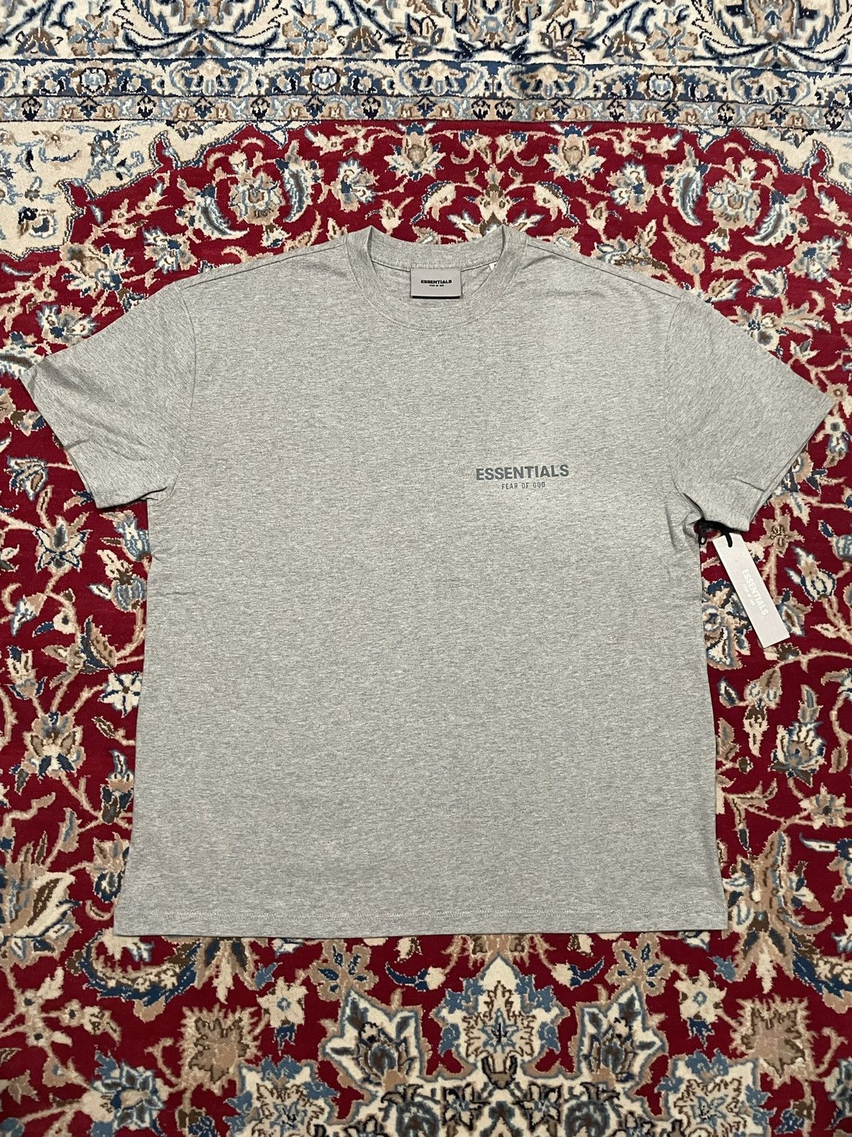 Fear of God Fear of God Essentials Dark Oatmeal T-Shirt Size US M / EU 48-50 / 2 - 1 Thumbnail