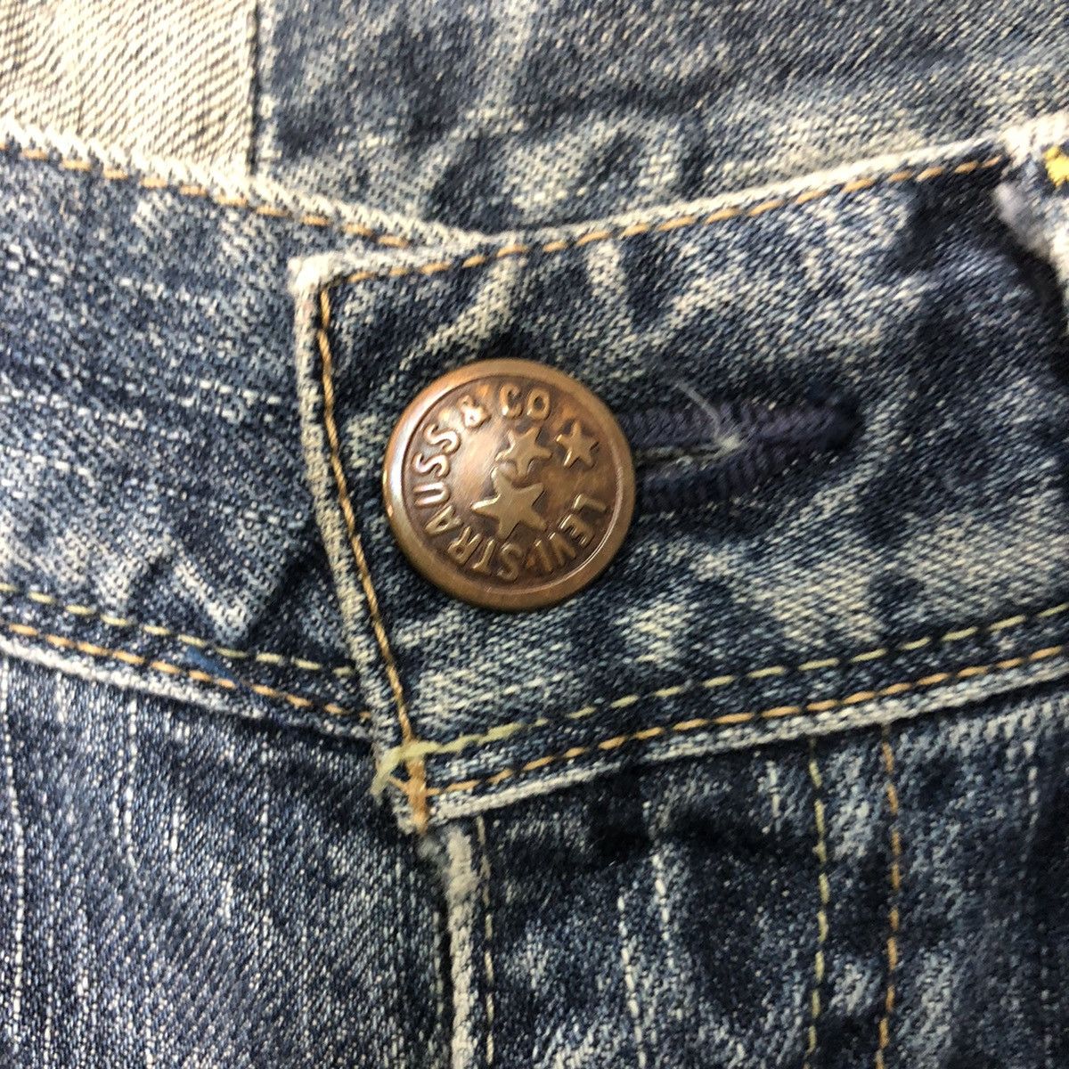 Levi's Vintage Levis Jeans Boot Cut Distressed Denim Pants W29 Size 29" - 5 Thumbnail