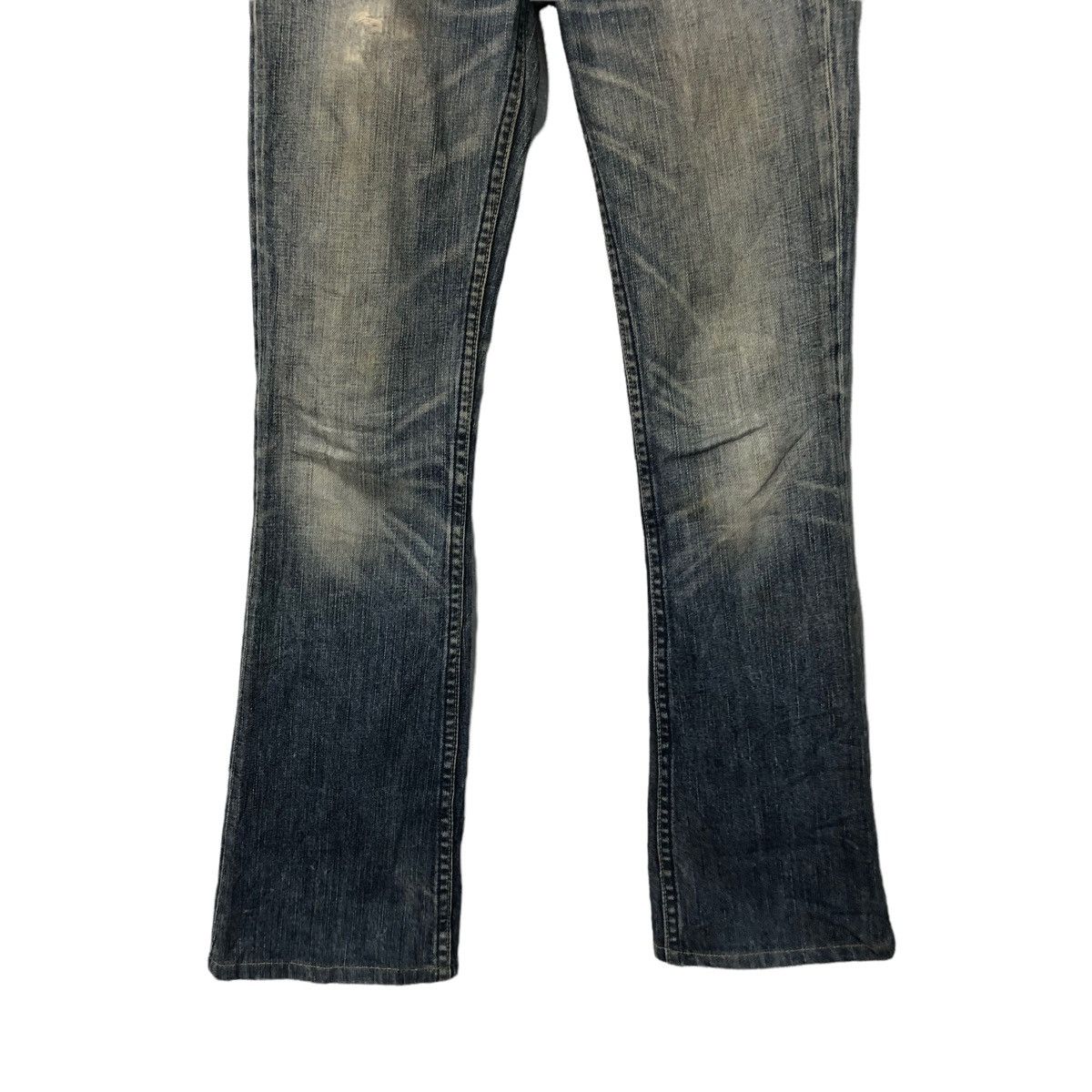 Levi's Vintage Levis Jeans Boot Cut Distressed Denim Pants W29 Size 29" - 3 Thumbnail