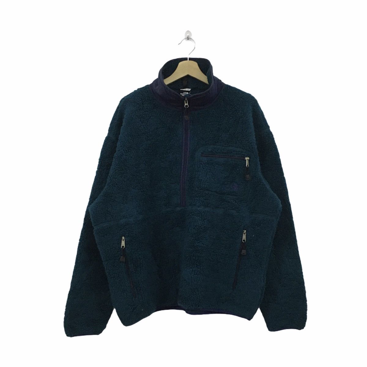The North Face THE NORTH FACE Zendura Pullover Sherpa Fleece Half Zipper Size US L / EU 52-54 / 3 - 1 Thumbnail