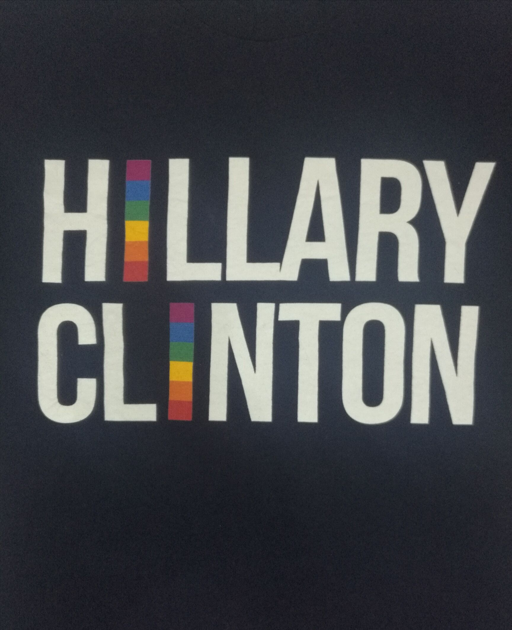 Vintage Vintage Hillary Clinton T-shirt Size US L / EU 52-54 / 3 - 2 Thumbnail