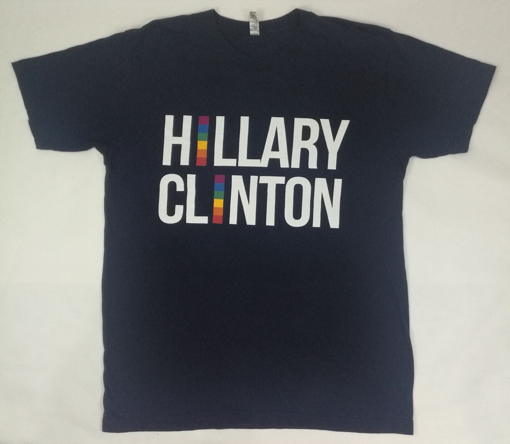 Vintage Vintage Hillary Clinton T-shirt Size US L / EU 52-54 / 3 - 1 Thumbnail
