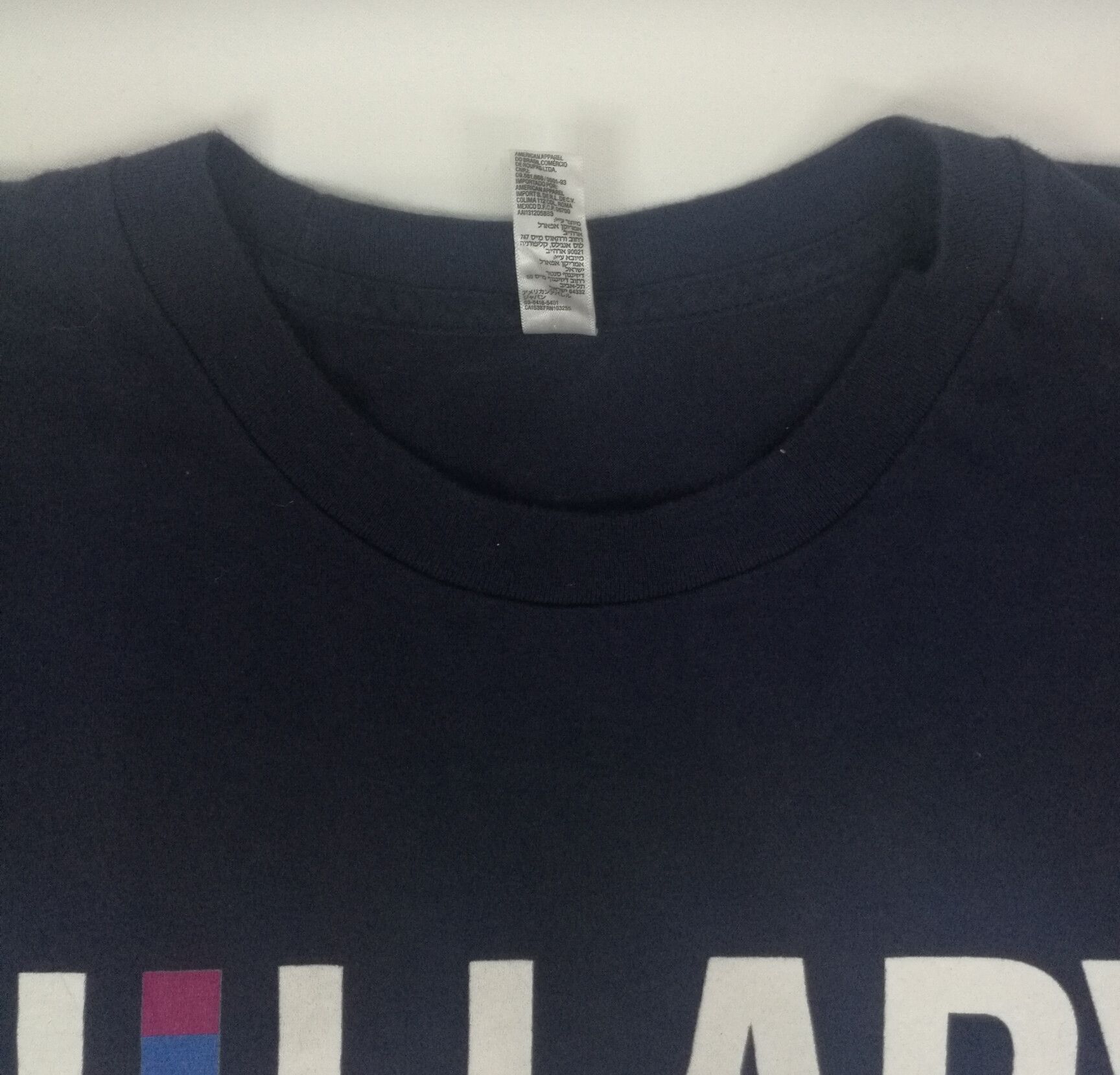 Vintage Vintage Hillary Clinton T-shirt Size US L / EU 52-54 / 3 - 3 Thumbnail