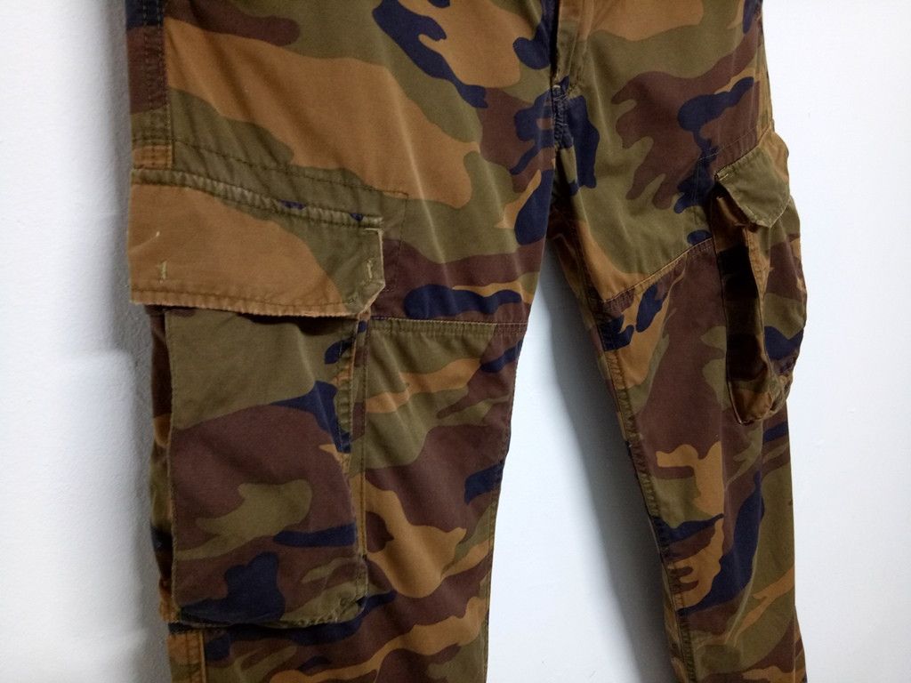 Alpha Industries 🔥🔥🔥Alpha Industries Camouflage Tactical Pants Rare Size US 35 - 6 Thumbnail