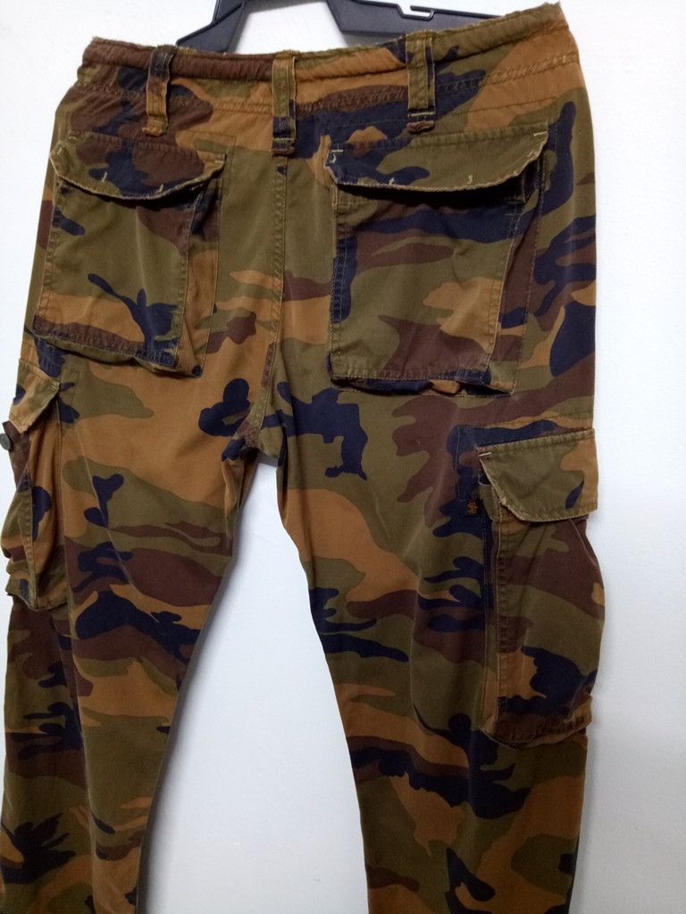 Alpha Industries 🔥🔥🔥Alpha Industries Camouflage Tactical Pants Rare Size US 35 - 12 Thumbnail