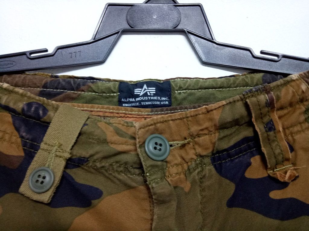 Alpha Industries 🔥🔥🔥Alpha Industries Camouflage Tactical Pants Rare Size US 35 - 4 Thumbnail