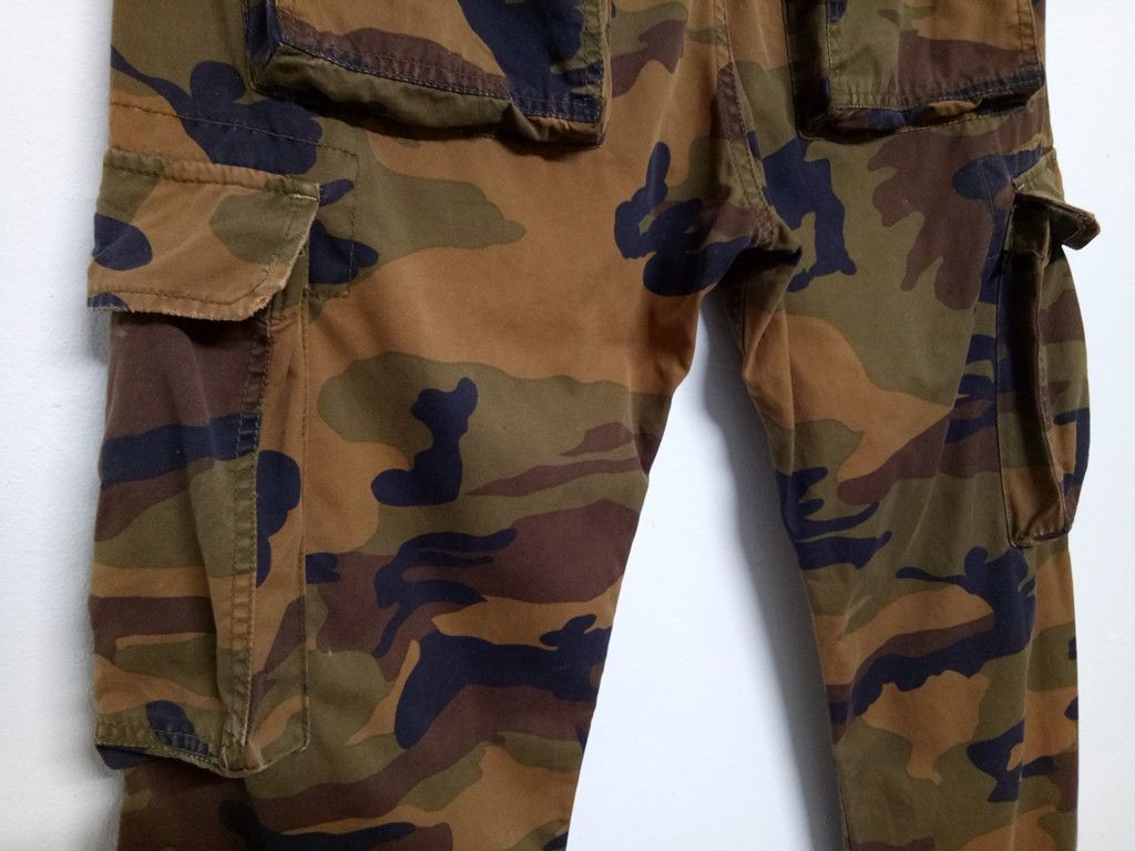 Alpha Industries 🔥🔥🔥Alpha Industries Camouflage Tactical Pants Rare Size US 35 - 15 Thumbnail