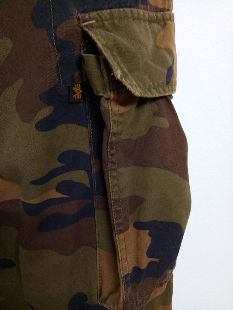 Alpha Industries 🔥🔥🔥Alpha Industries Camouflage Tactical Pants Rare Size US 35 - 14 Thumbnail