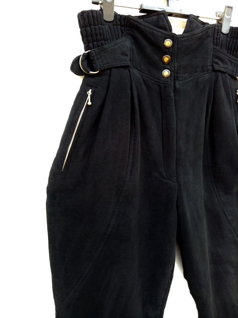 Japanese Brand 🔥Velvet HUITIÈME 8e Sports Studio Design Side Buckle Pants Size US 29 - 5 Thumbnail