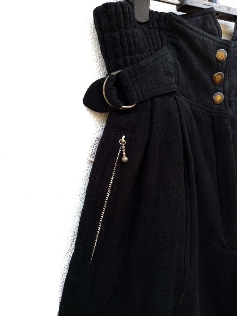 Japanese Brand 🔥Velvet HUITIÈME 8e Sports Studio Design Side Buckle Pants Size US 29 - 6 Thumbnail