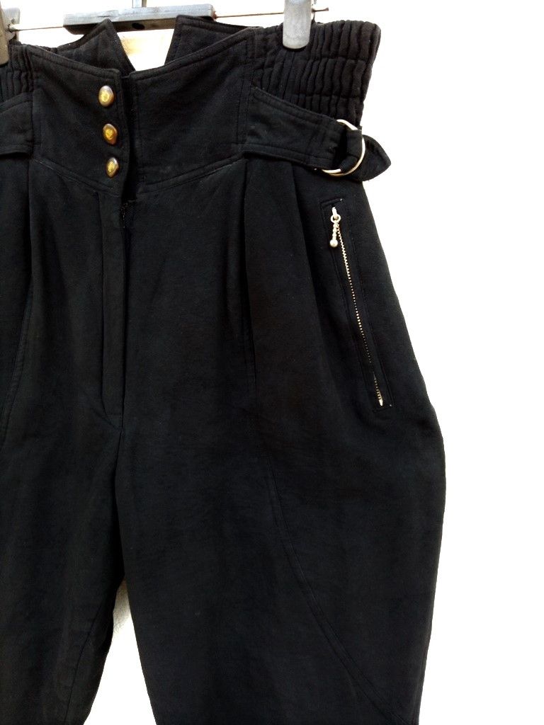 Japanese Brand 🔥Velvet HUITIÈME 8e Sports Studio Design Side Buckle Pants Size US 29 - 3 Thumbnail
