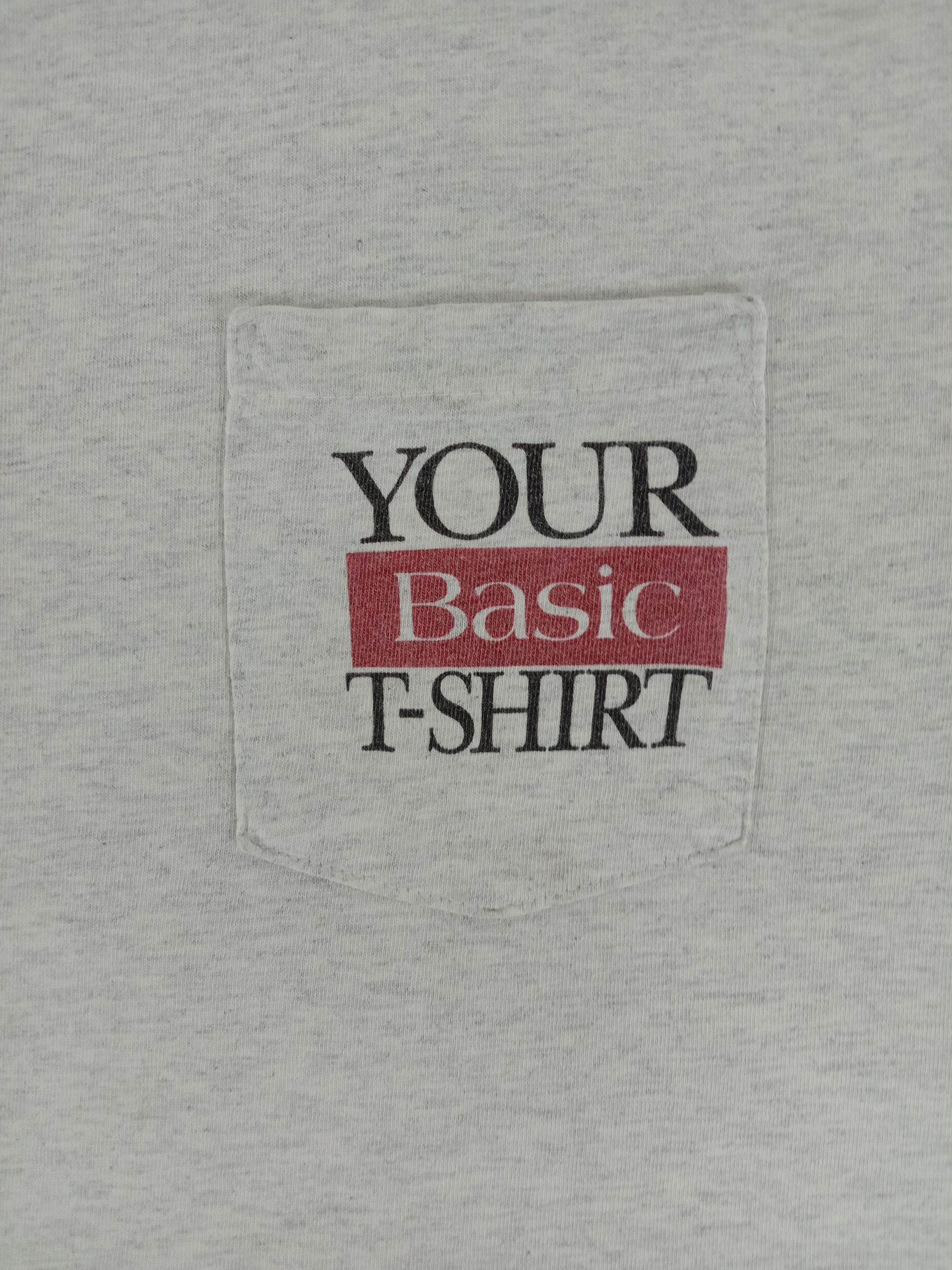 Vintage Vintage Made In USA Single Pocket Your Basic T-shirt Size US XL / EU 56 / 4 - 2 Thumbnail