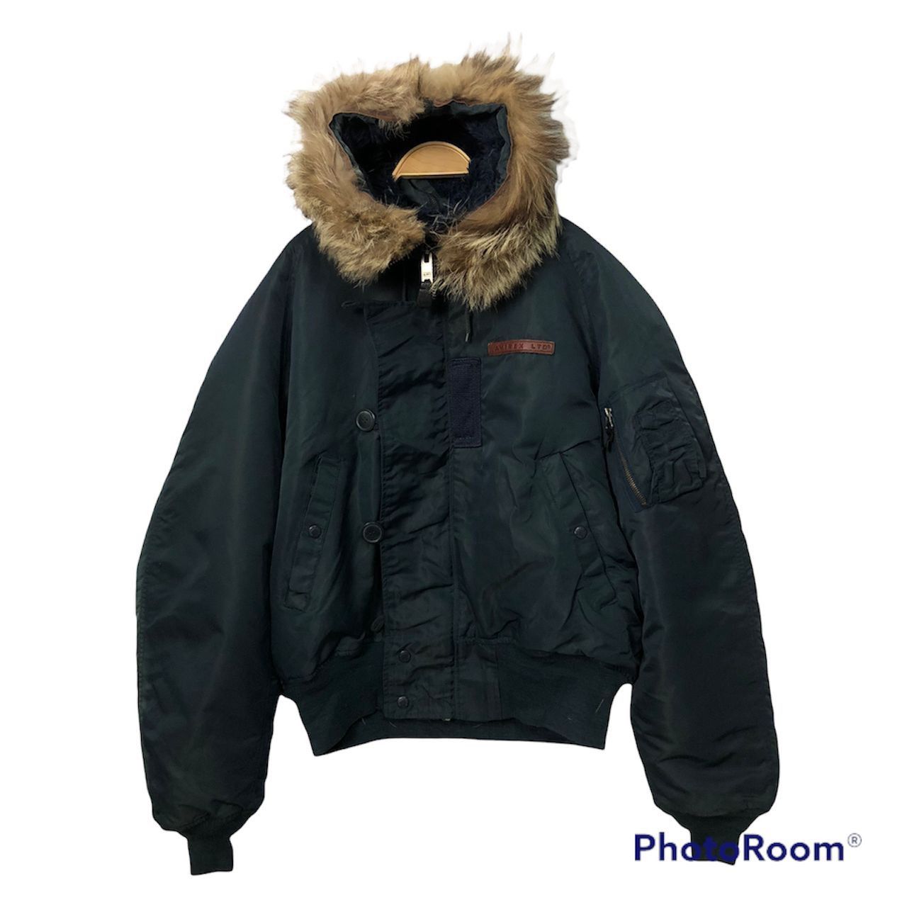 Avirex Vintage Avirex Embroidery Faded Big Logo Hoodie Jacket Size US XXL / EU 58 / 5 - 2 Thumbnail