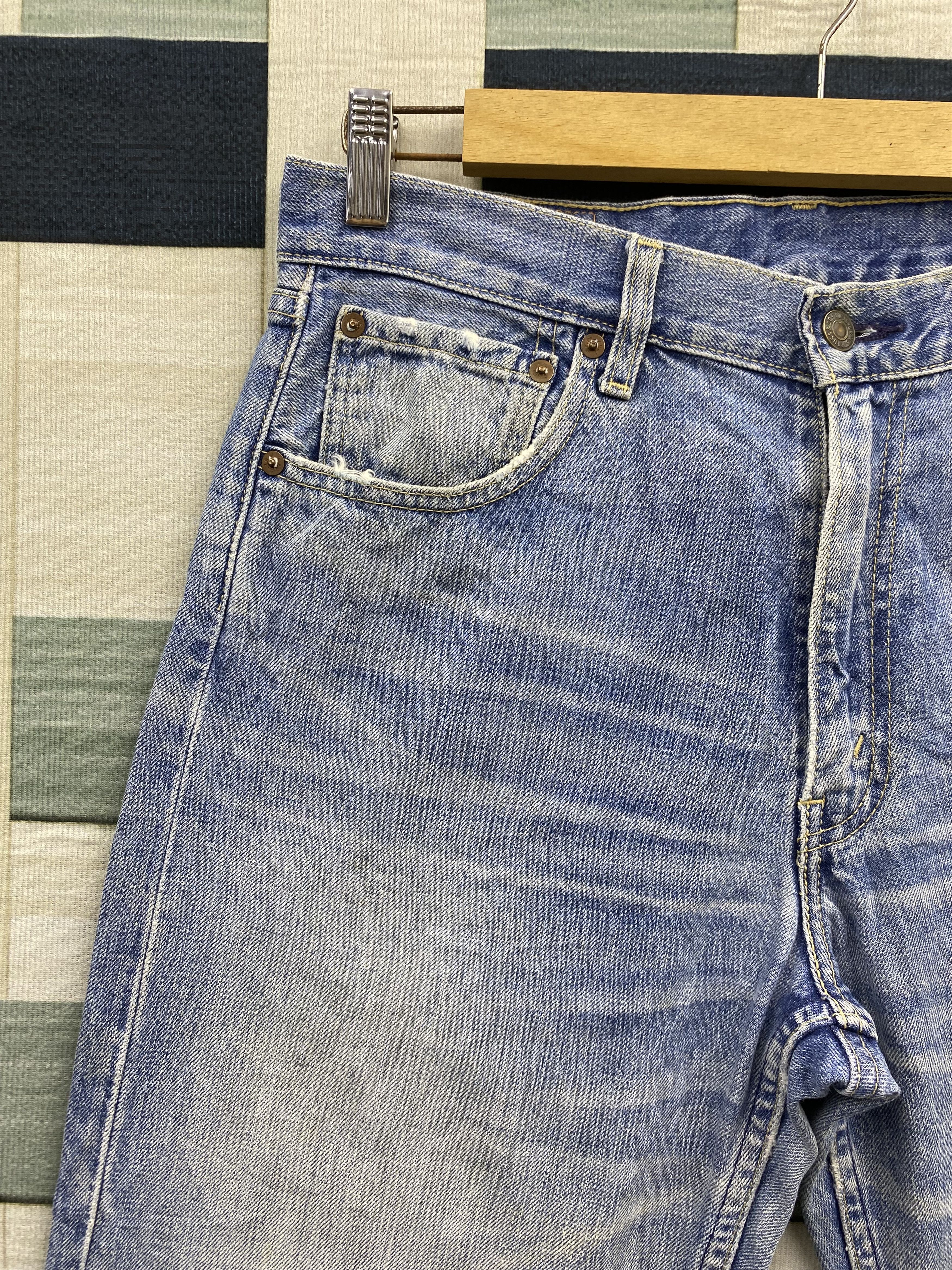 Levi's Vintage Levi's 503 Light Distress Denim Jean Pant Size US 31 - 6 Thumbnail