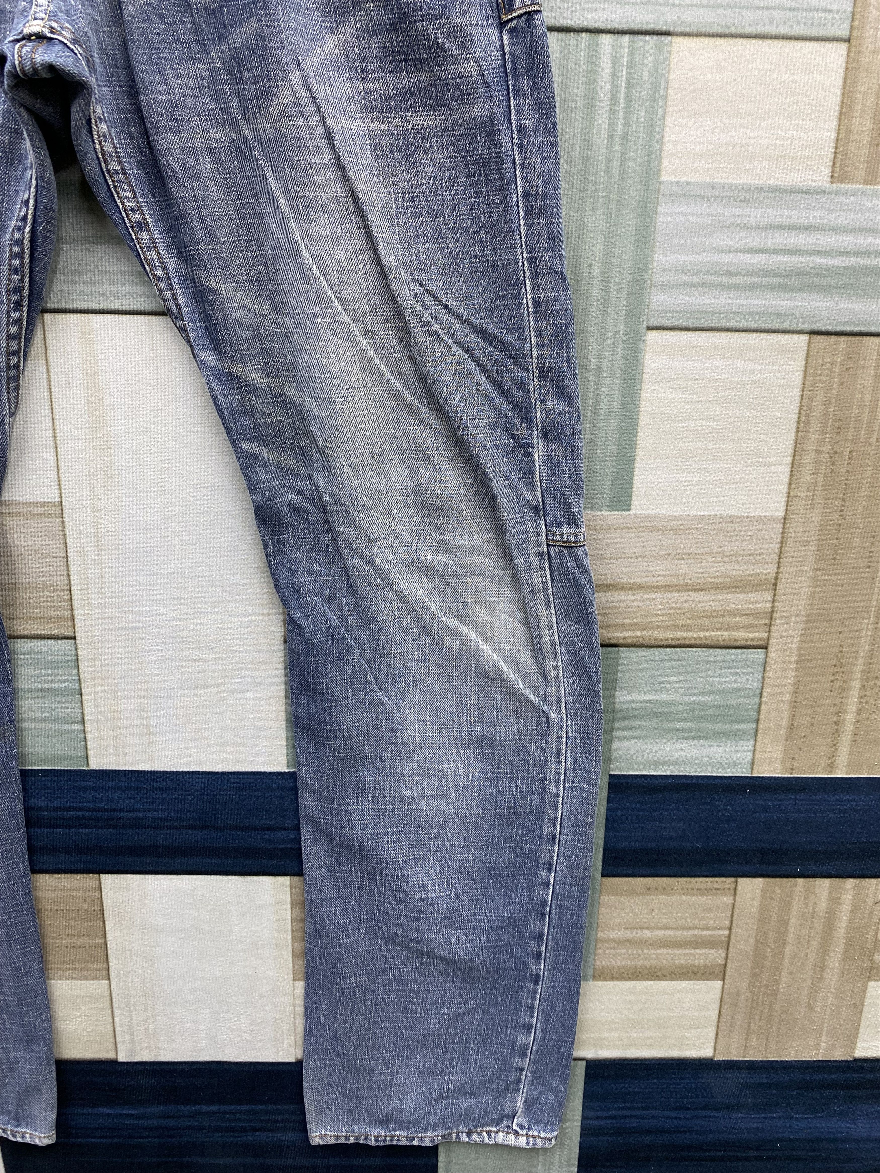 Japanese Brand Vintage Japanese Brand Dominate Double Waist Distress Jeans Size US 32 / EU 48 - 7 Thumbnail