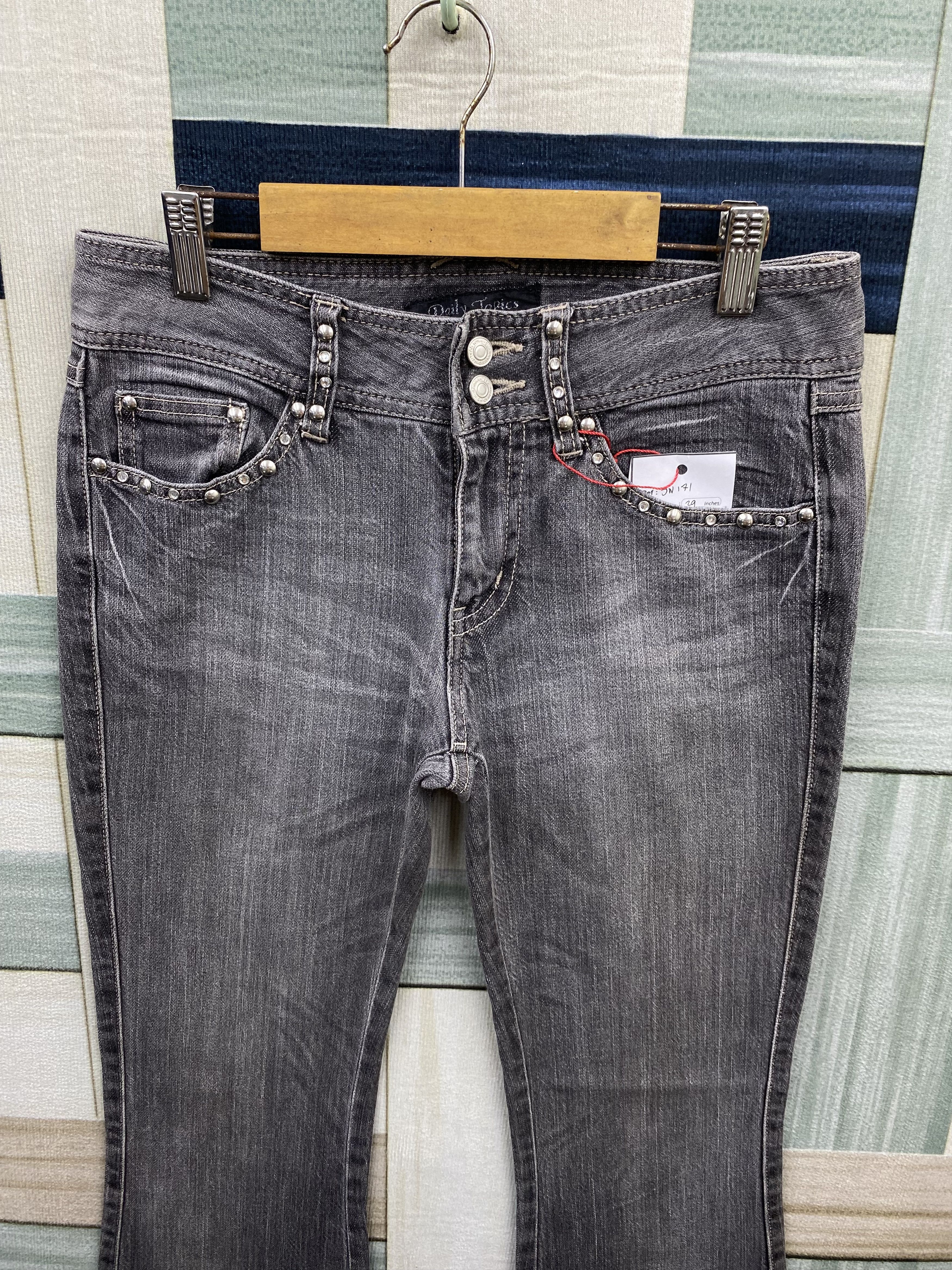 Japanese Brand × Vintage Vintage Japanese Brand Daily Topics Flare Jeans Size 29" - 2 Thumbnail