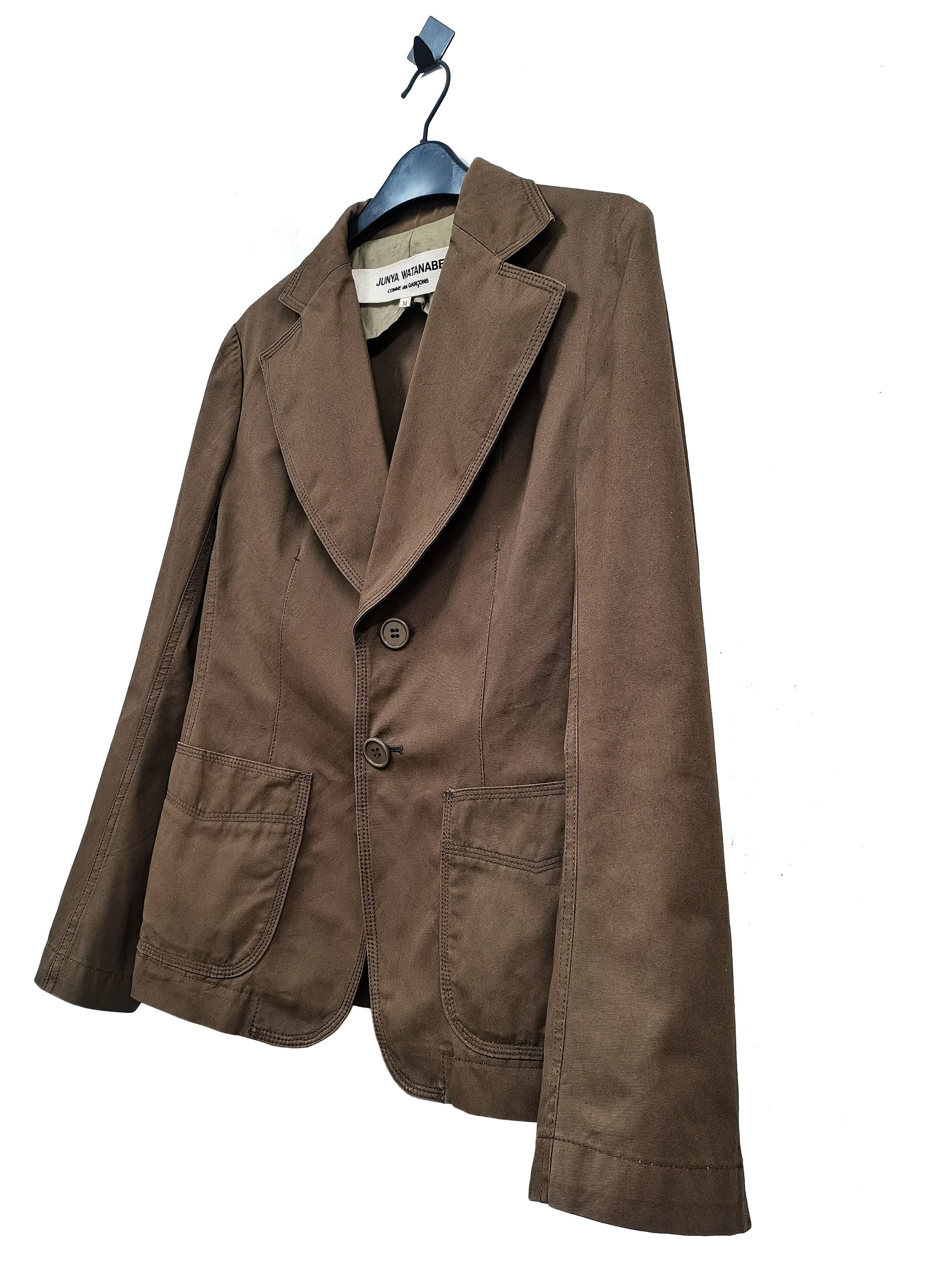Junya Watanabe 🔥🔥🔥AD2002 Junya Watanabe Comme des Garcons Button Jacket Size US M / EU 48-50 / 2 - 6 Thumbnail