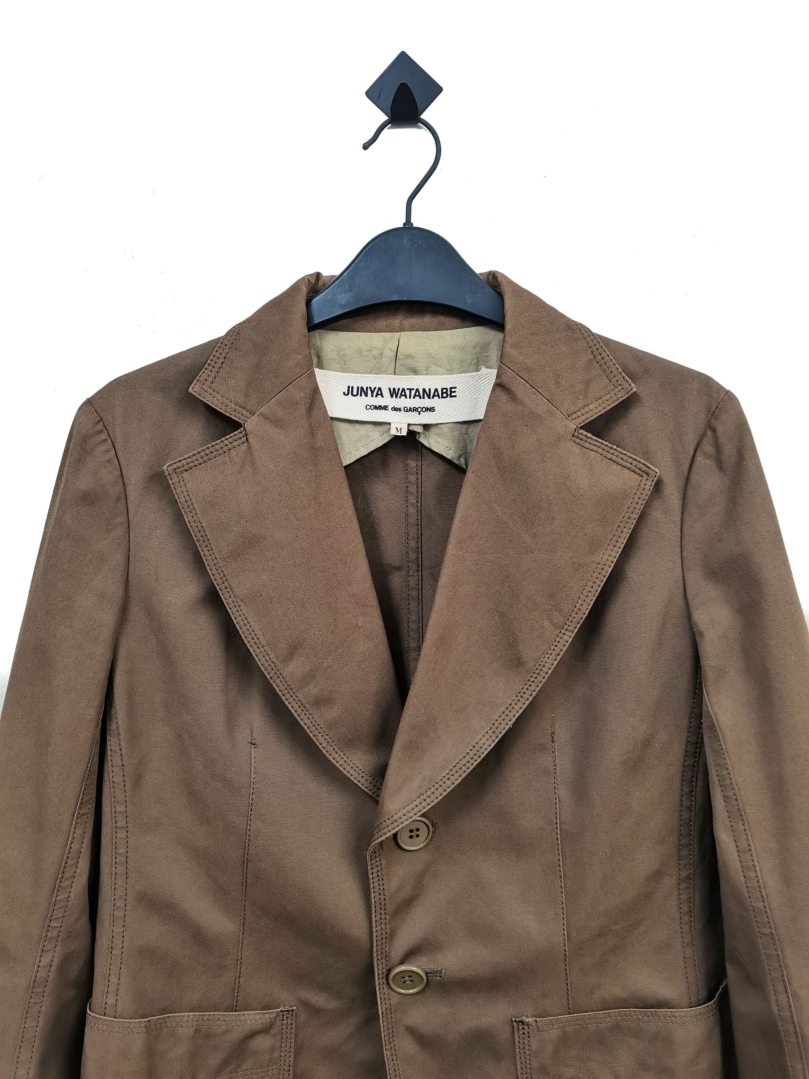 Junya Watanabe 🔥🔥🔥AD2002 Junya Watanabe Comme des Garcons Button Jacket Size US M / EU 48-50 / 2 - 4 Thumbnail