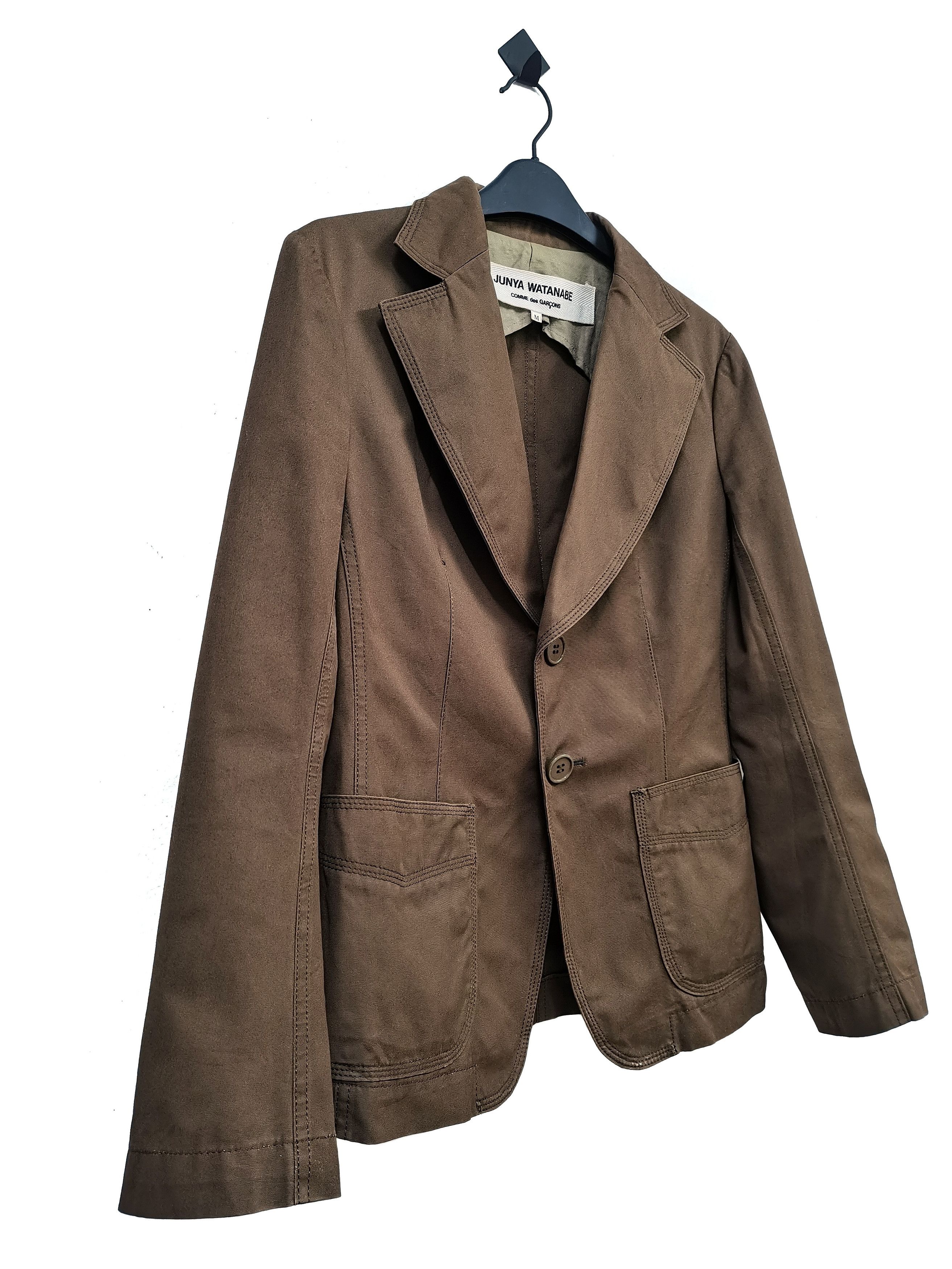 Junya Watanabe 🔥🔥🔥AD2002 Junya Watanabe Comme des Garcons Button Jacket Size US M / EU 48-50 / 2 - 7 Thumbnail