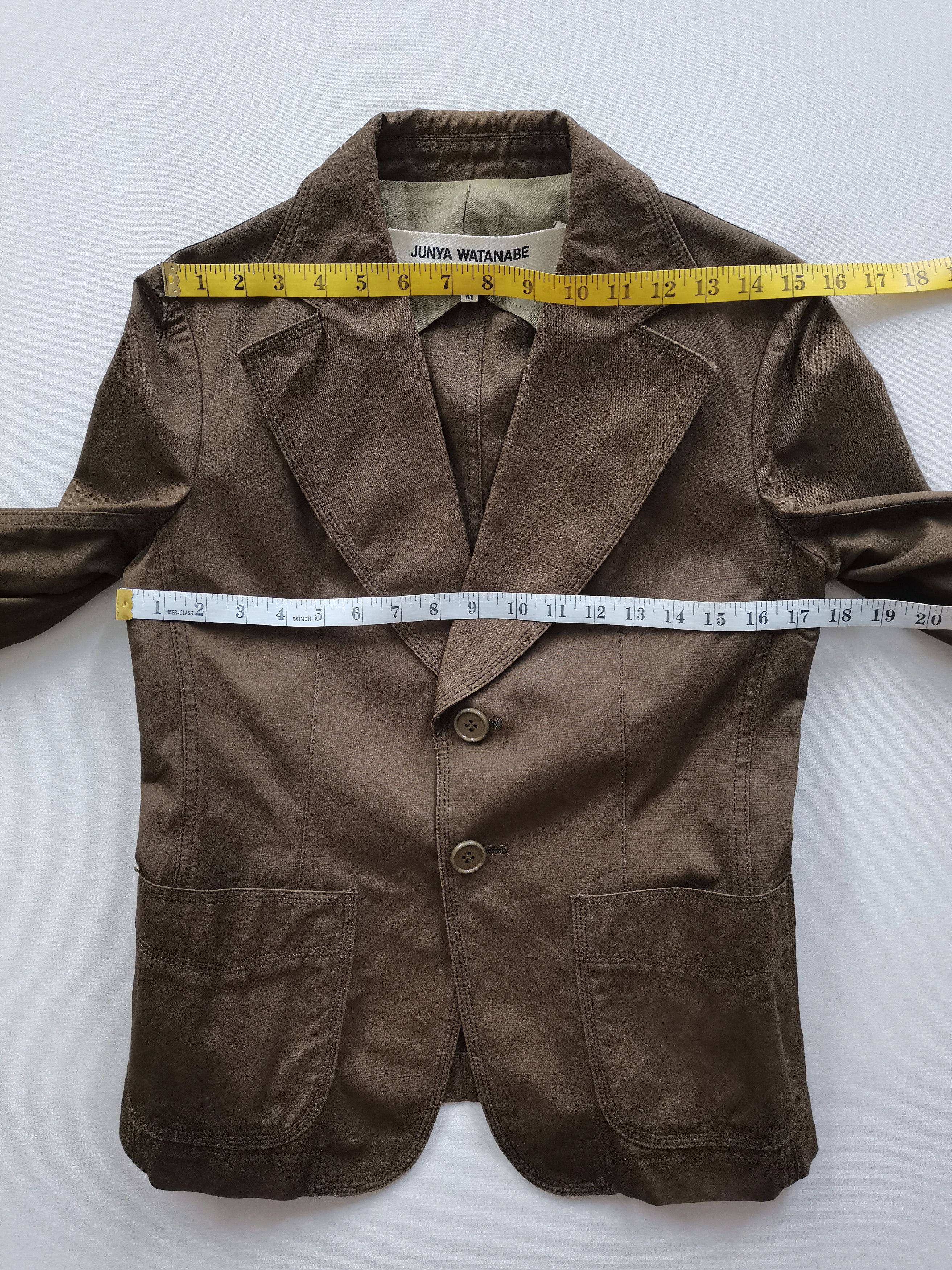 Junya Watanabe 🔥🔥🔥AD2002 Junya Watanabe Comme des Garcons Button Jacket Size US M / EU 48-50 / 2 - 19 Thumbnail