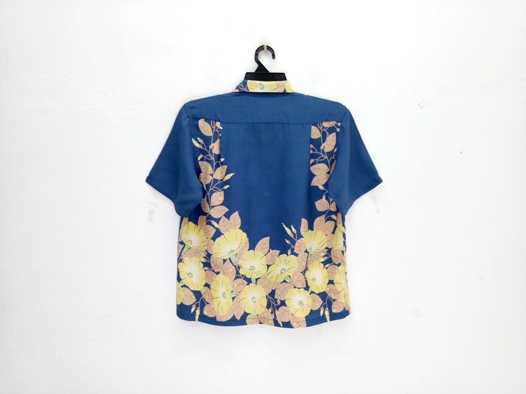 Sun Surf 🔥🔥🔥Rayon Sunsurf Hawaiian Full Flower Button Up Shirt Size US XS / EU 42 / 0 - 6 Thumbnail