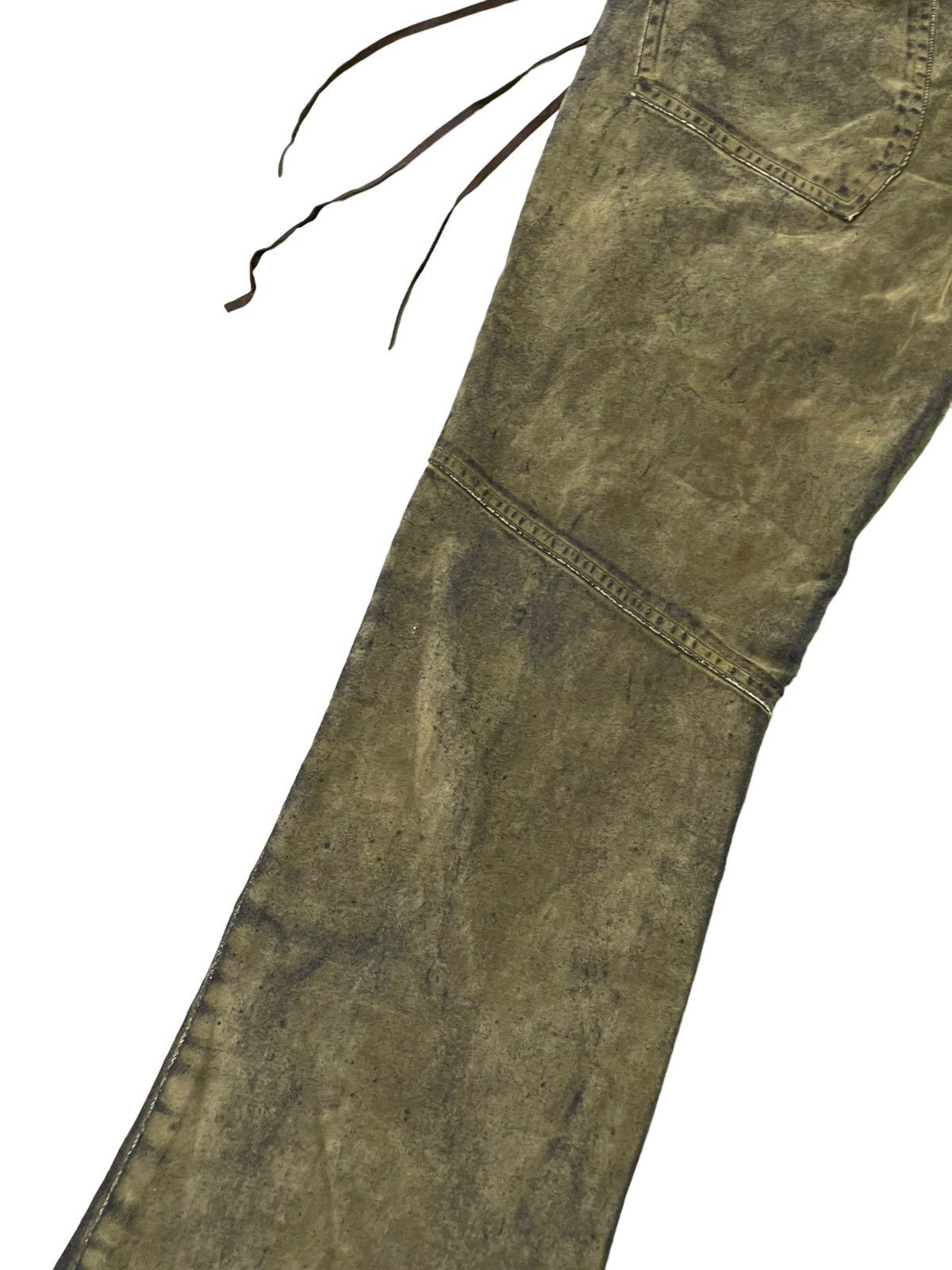 Japanese Brand Flare Jeans Daily News Moleskin Faded Low Rise Boot Cut 5🟦5 Size US 30 / EU 46 - 6 Thumbnail