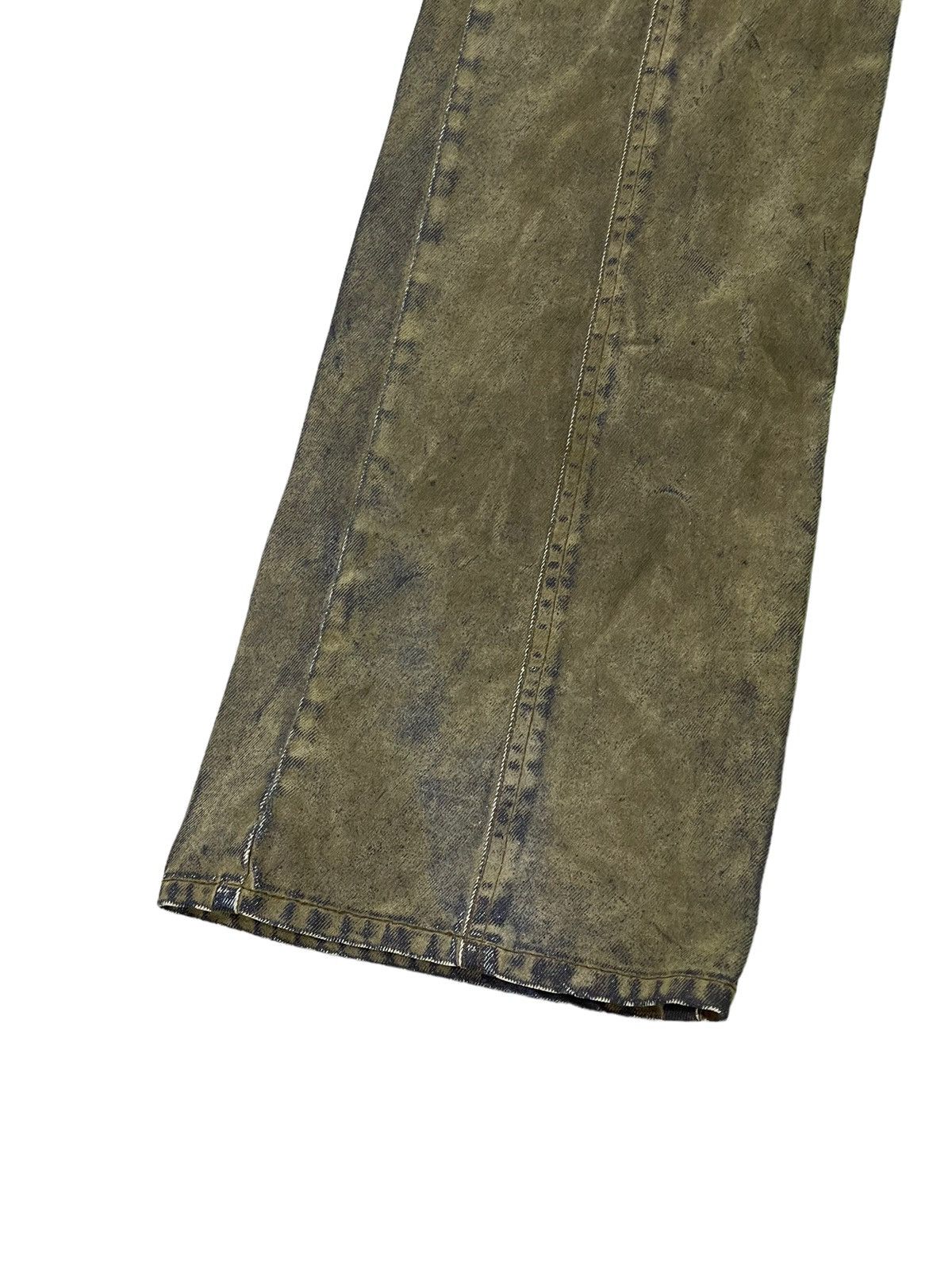 Japanese Brand Flare Jeans Daily News Moleskin Faded Low Rise Boot Cut 5🟦5 Size US 30 / EU 46 - 13 Thumbnail
