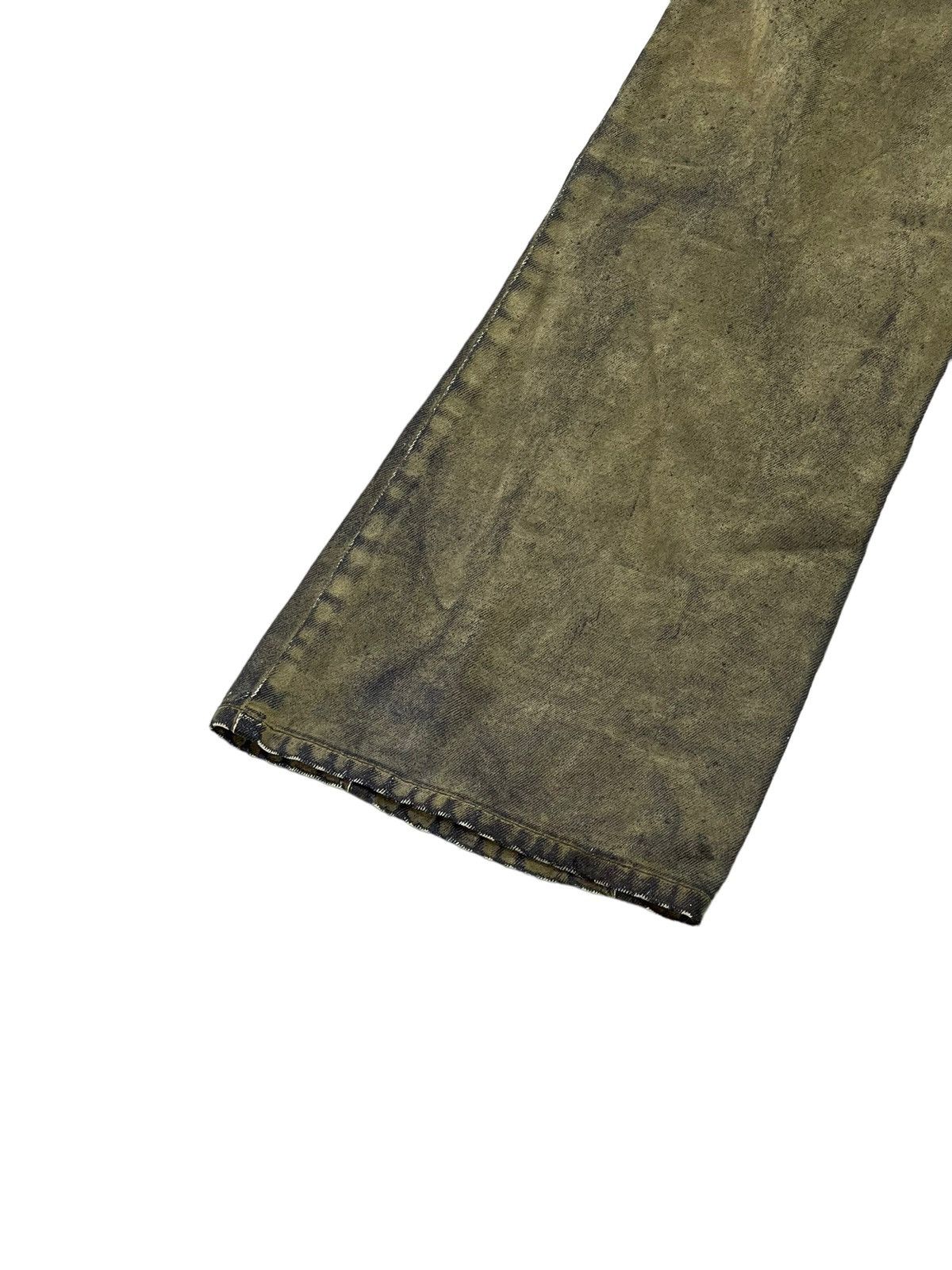 Japanese Brand Flare Jeans Daily News Moleskin Faded Low Rise Boot Cut 5🟦5 Size US 30 / EU 46 - 5 Thumbnail