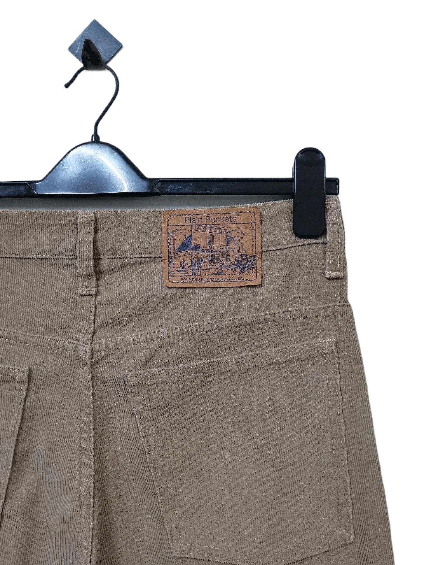 JCPenney 💥Vintage JC Penny Plain Pocket Corduroy Flared Jeans Rare Size US 32 / EU 48 - 7 Thumbnail