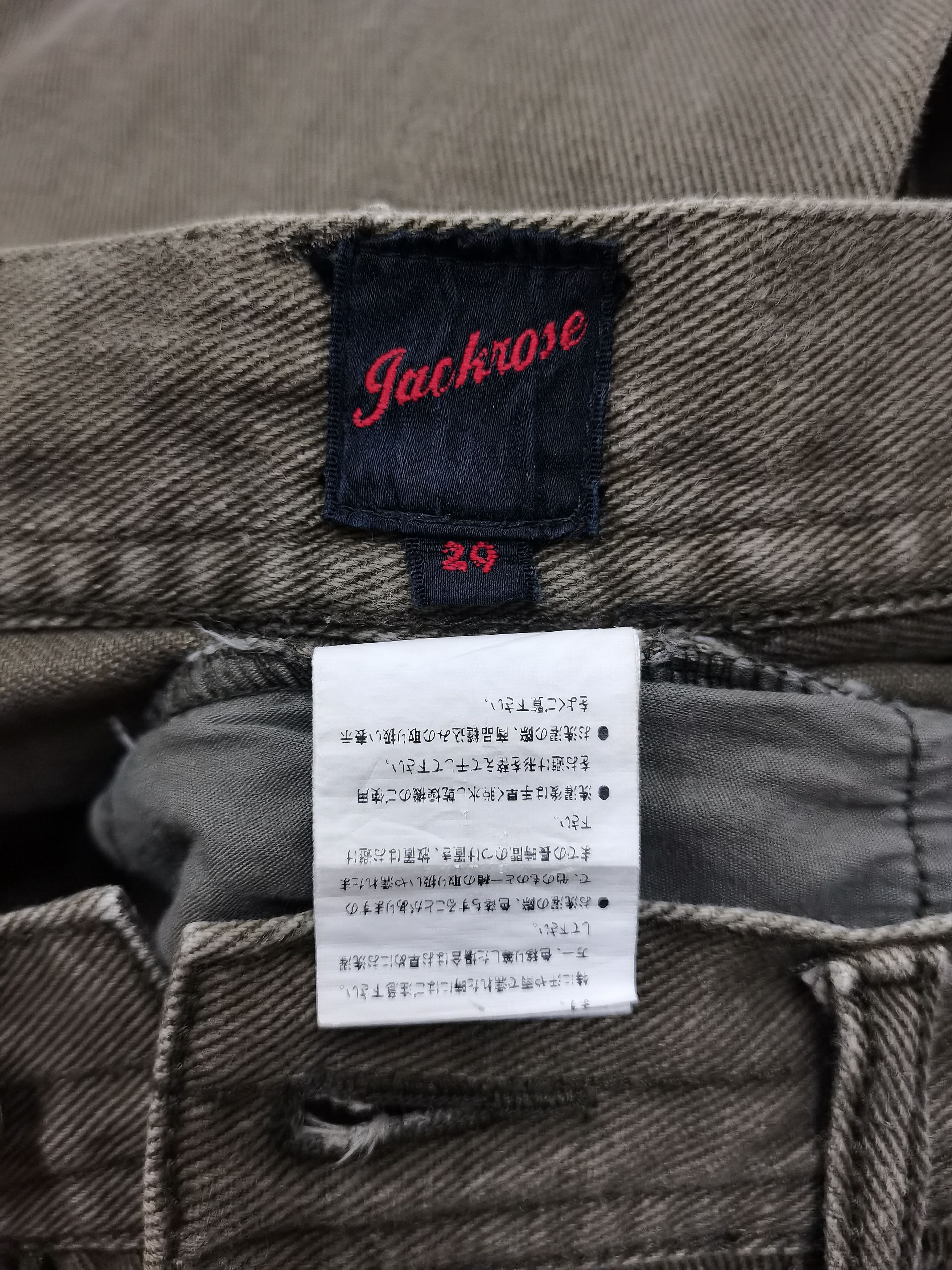 JACKROSE 🔥🔥🔥JACK ROSE Punk Design Bondage Jeans Size US 30 / EU 46 - 20 Thumbnail