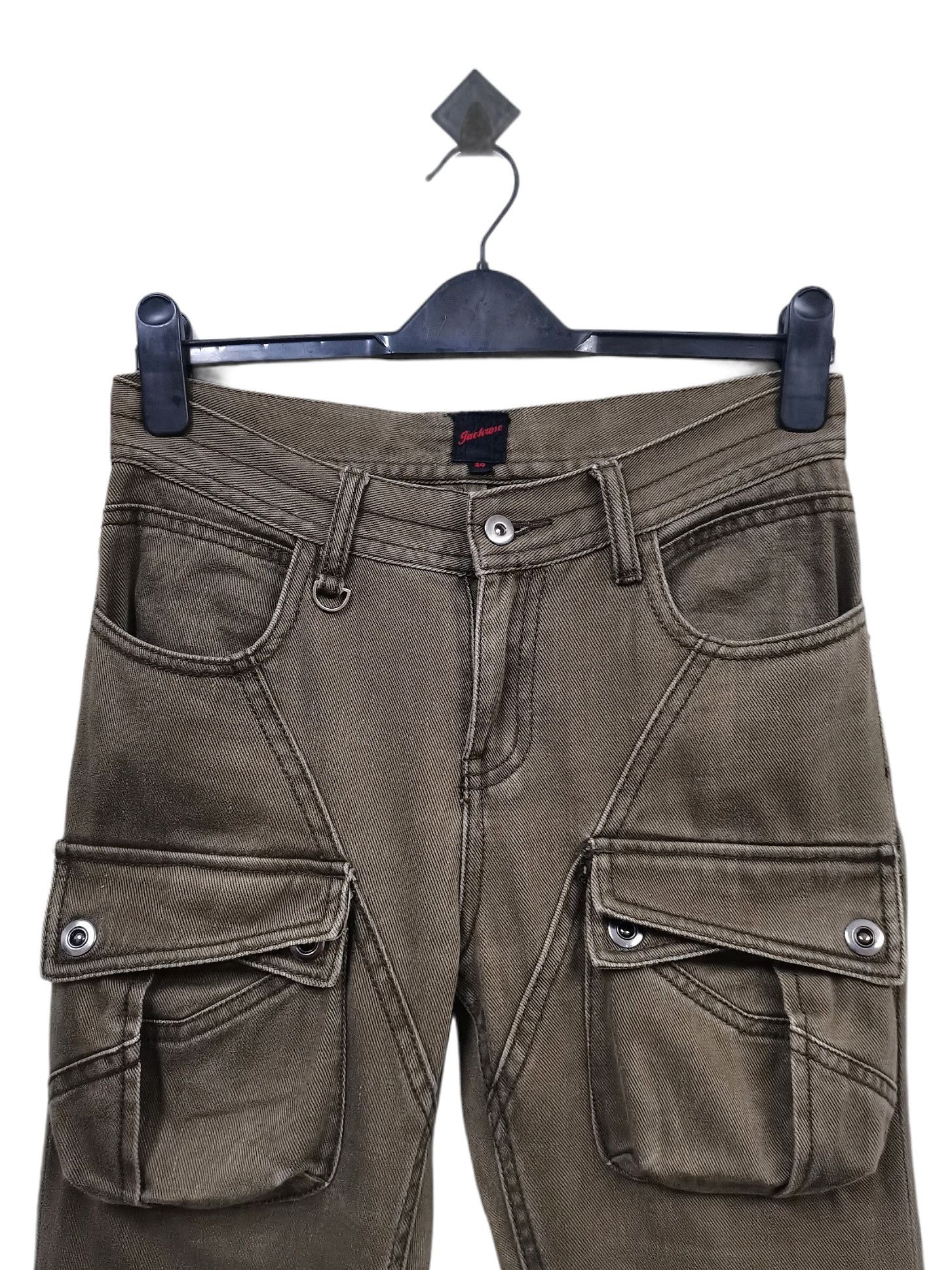 JACKROSE 🔥🔥🔥JACK ROSE Punk Design Bondage Jeans Size US 30 / EU 46 - 2 Thumbnail