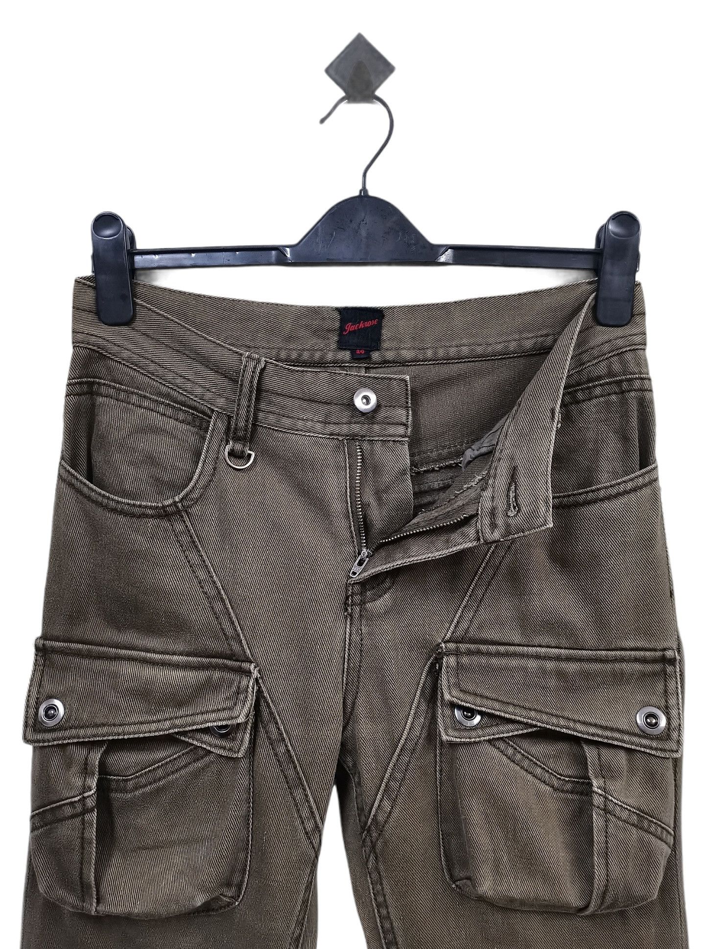 JACKROSE 🔥🔥🔥JACK ROSE Punk Design Bondage Jeans Size US 30 / EU 46 - 7 Thumbnail