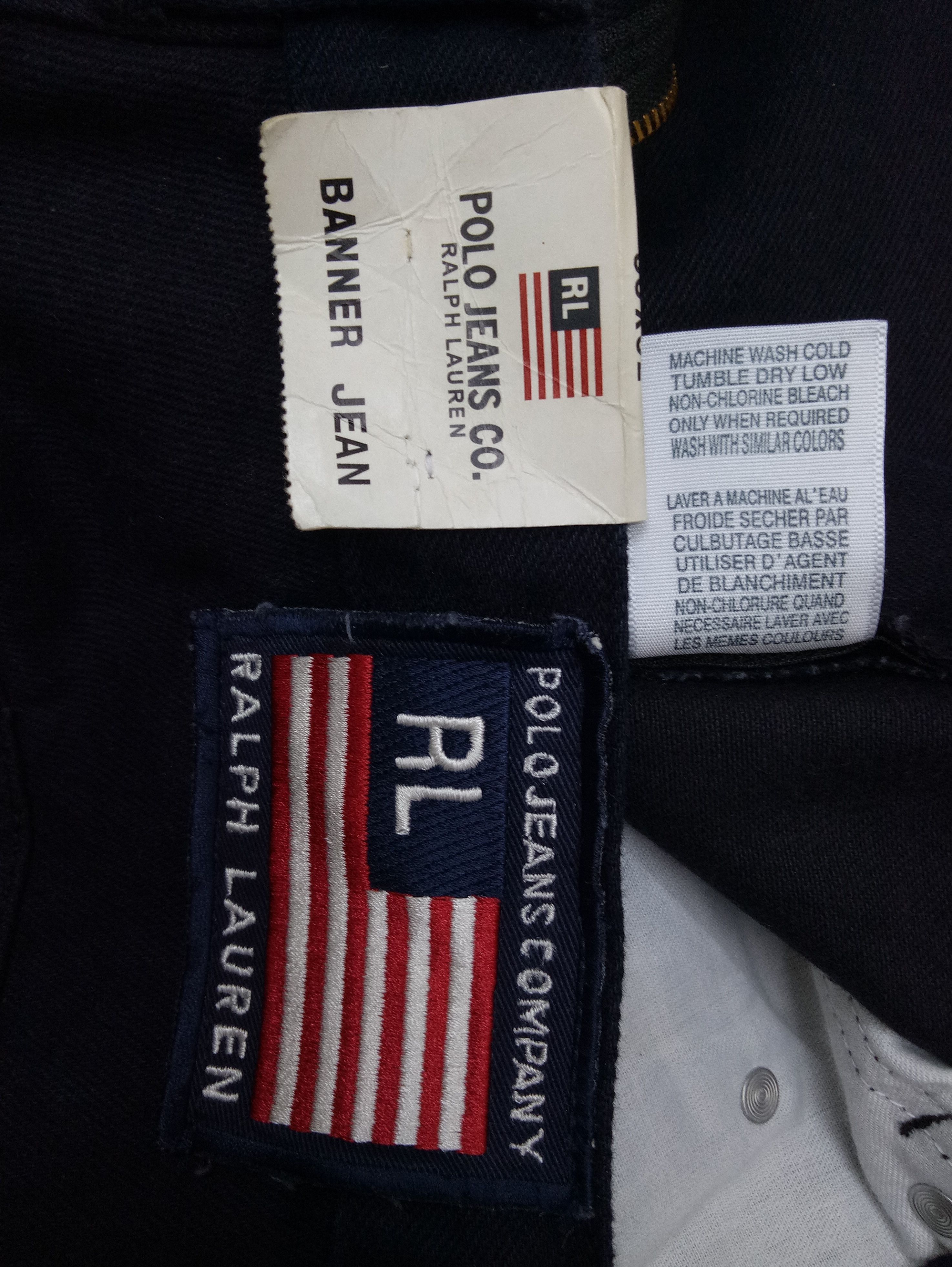 Lauren Ralph Lauren 🔥(NWT) Polo Ralph Lauren Jeans The Banner Jean Size US 37 - 14 Thumbnail