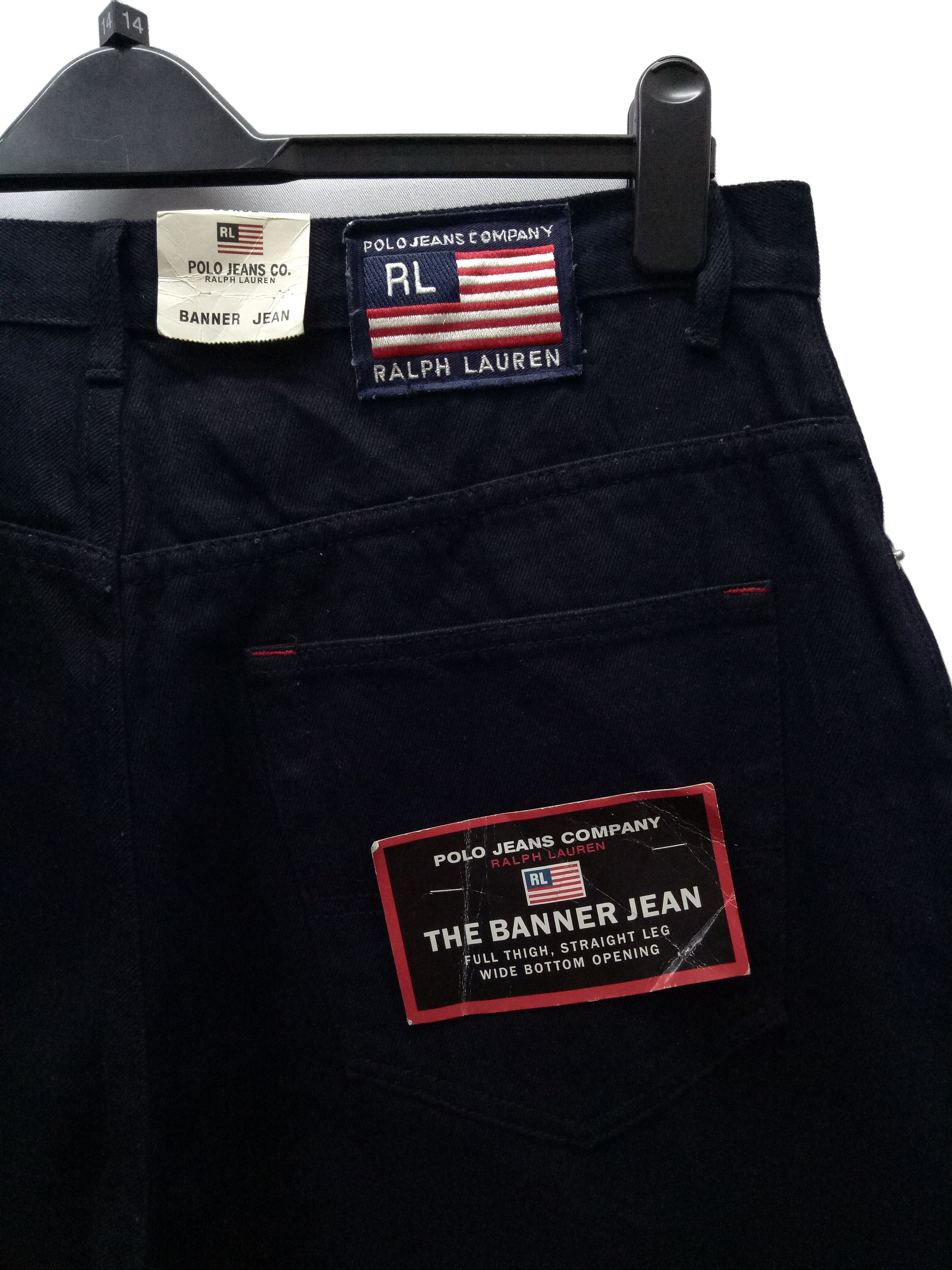 Lauren Ralph Lauren 🔥(NWT) Polo Ralph Lauren Jeans The Banner Jean Size US 37 - 3 Thumbnail